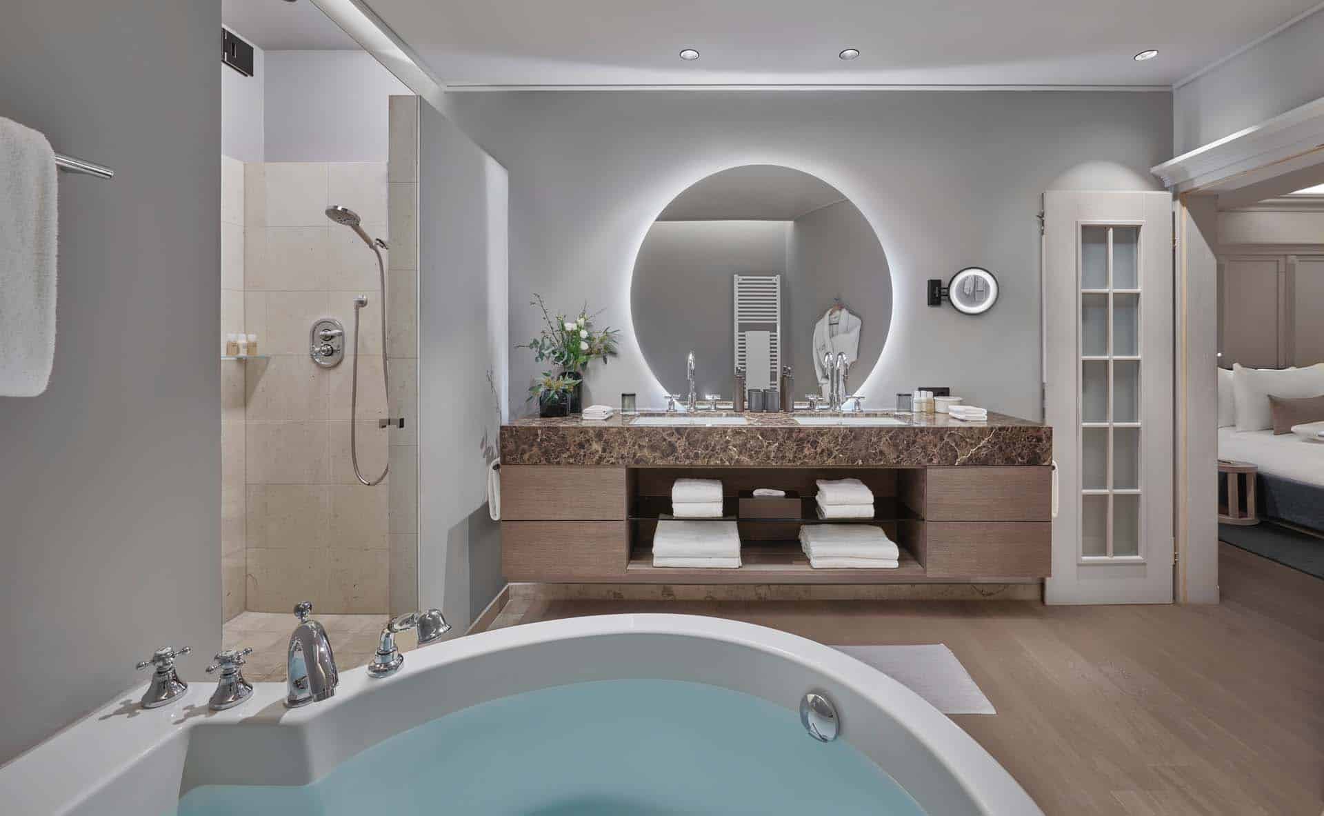 Hotel Weisses Roessl - Luxury ski hotel gallery image 12 showing alpine architecture, interior design, or mountain views