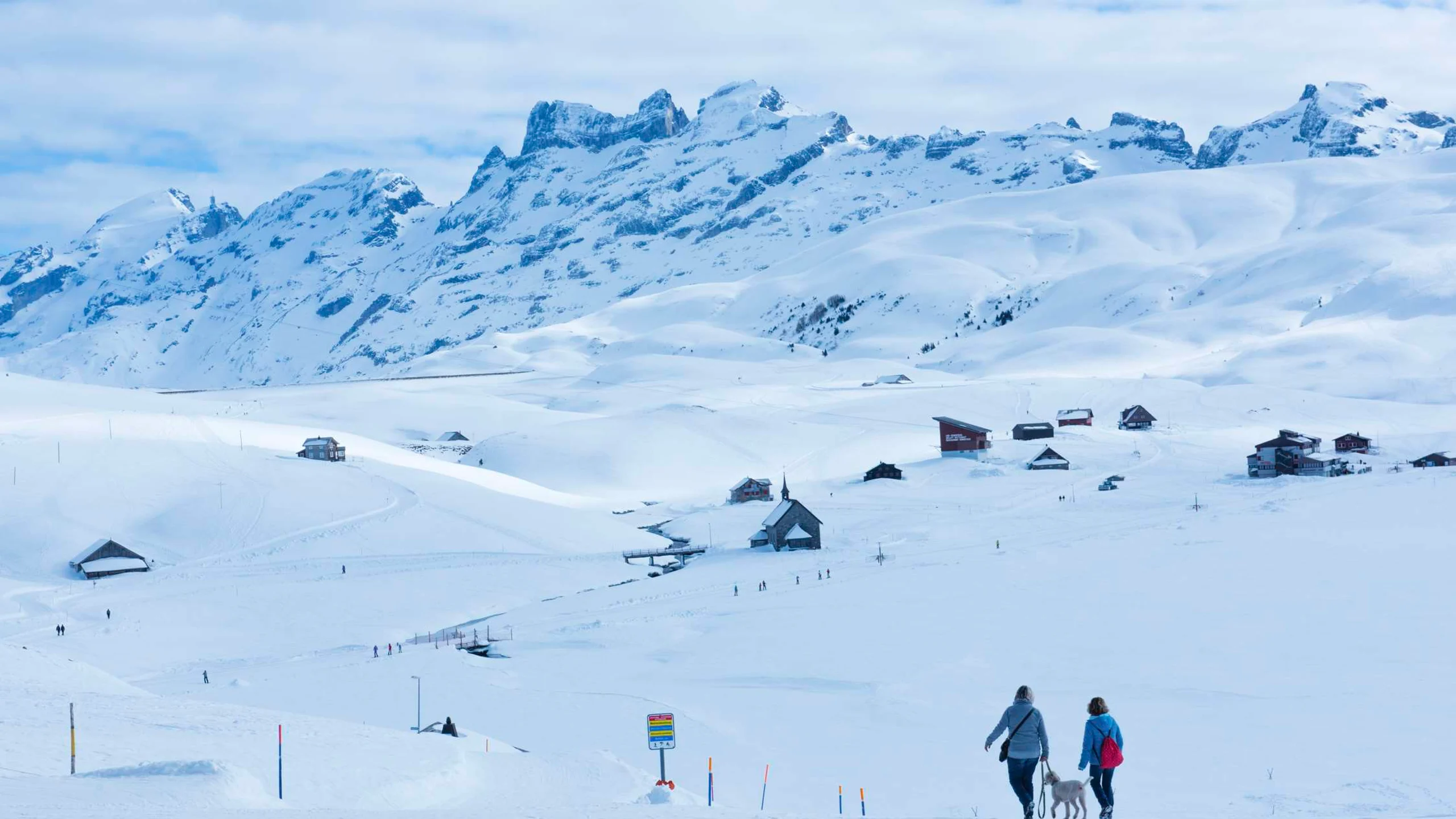 Frutt Mountain Resort - Luxury ski hotel gallery image 10 showing alpine architecture, interior design, or mountain views