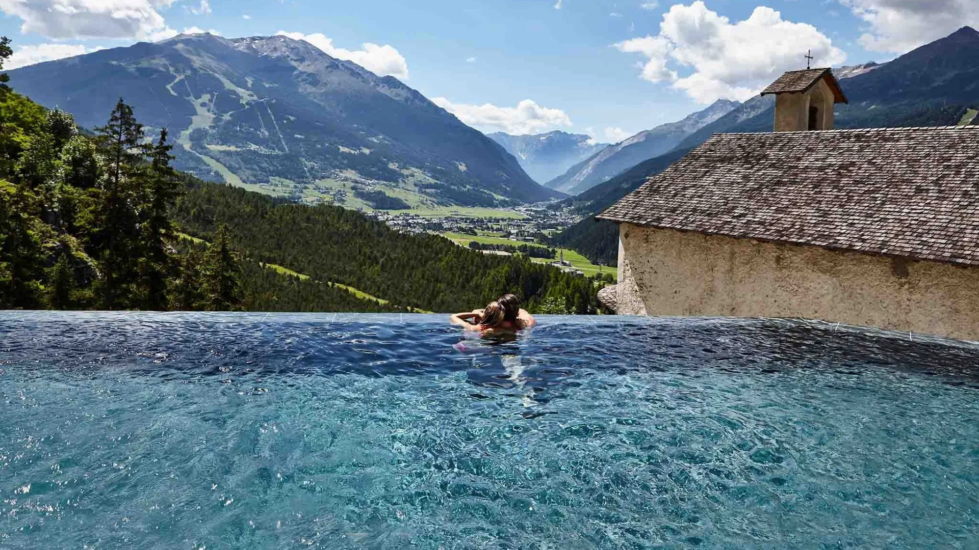 Eden Hotel - Luxury ski hotel gallery image 18 showing alpine architecture, interior design, or mountain views