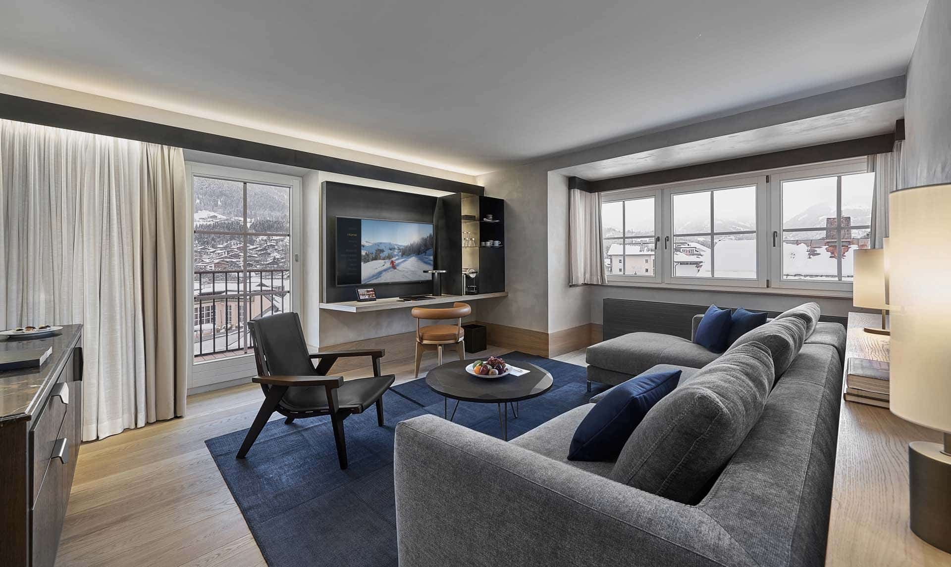 Hotel Weisses Roessl - Luxury ski hotel gallery image 29 showing alpine architecture, interior design, or mountain views