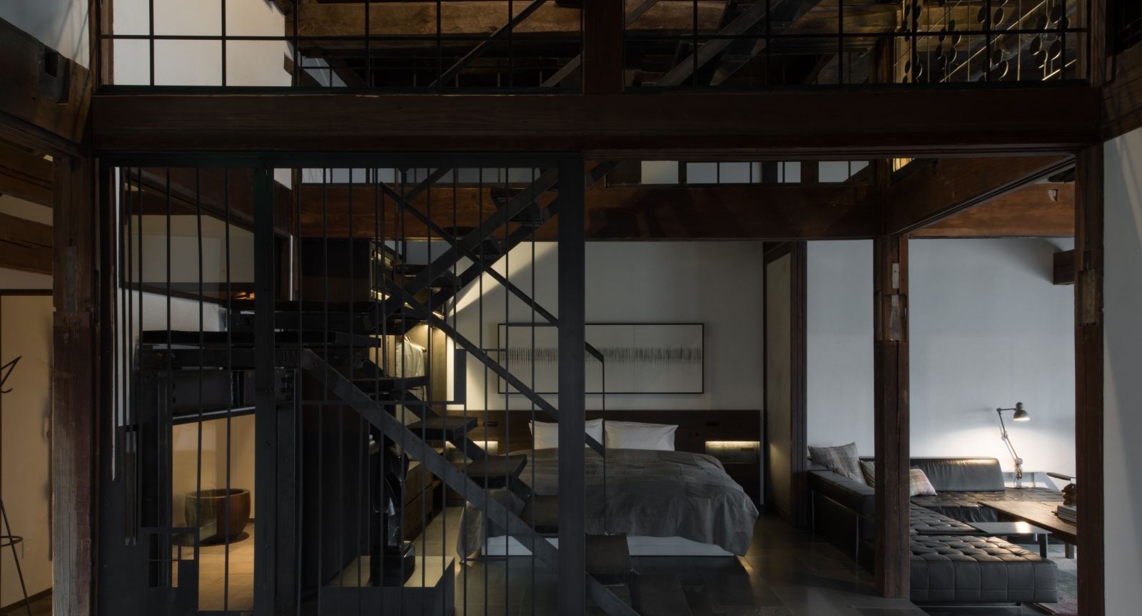 Shiguchi - Luxury ski hotel gallery image 17 showing alpine architecture, interior design, or mountain views