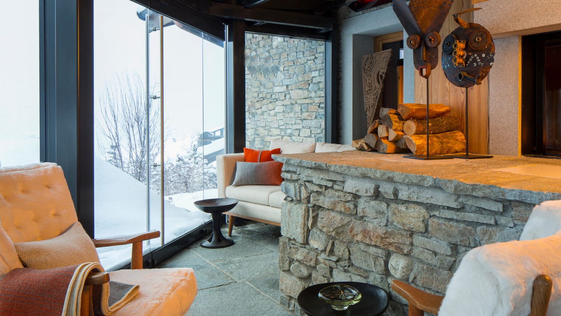 Four Seasons Resort Megève - Luxury ski hotel gallery image 6 showing alpine architecture, interior design, or mountain views