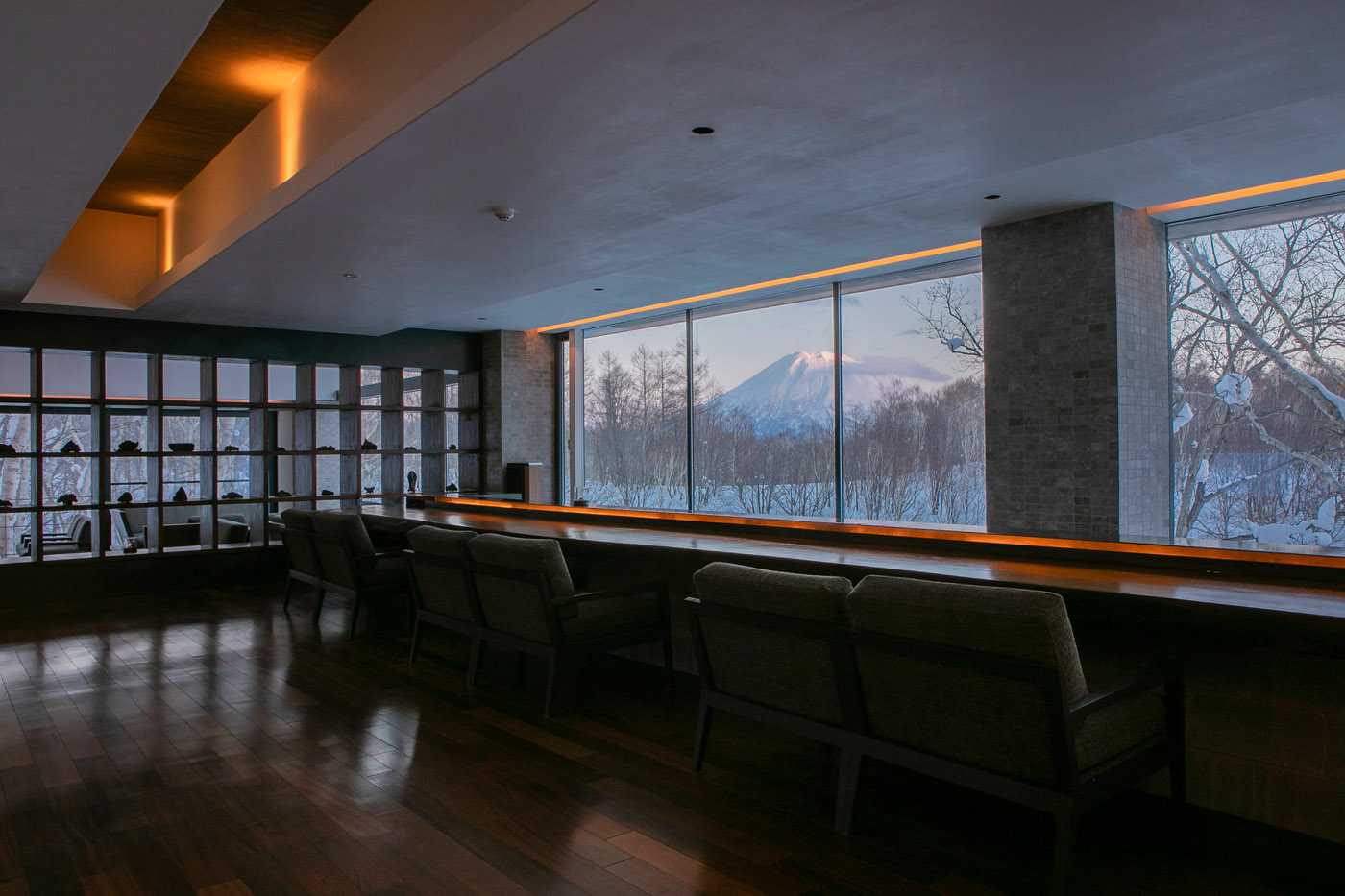 Zaborin - Luxury ski hotel gallery image 2 showing alpine architecture, interior design, or mountain views