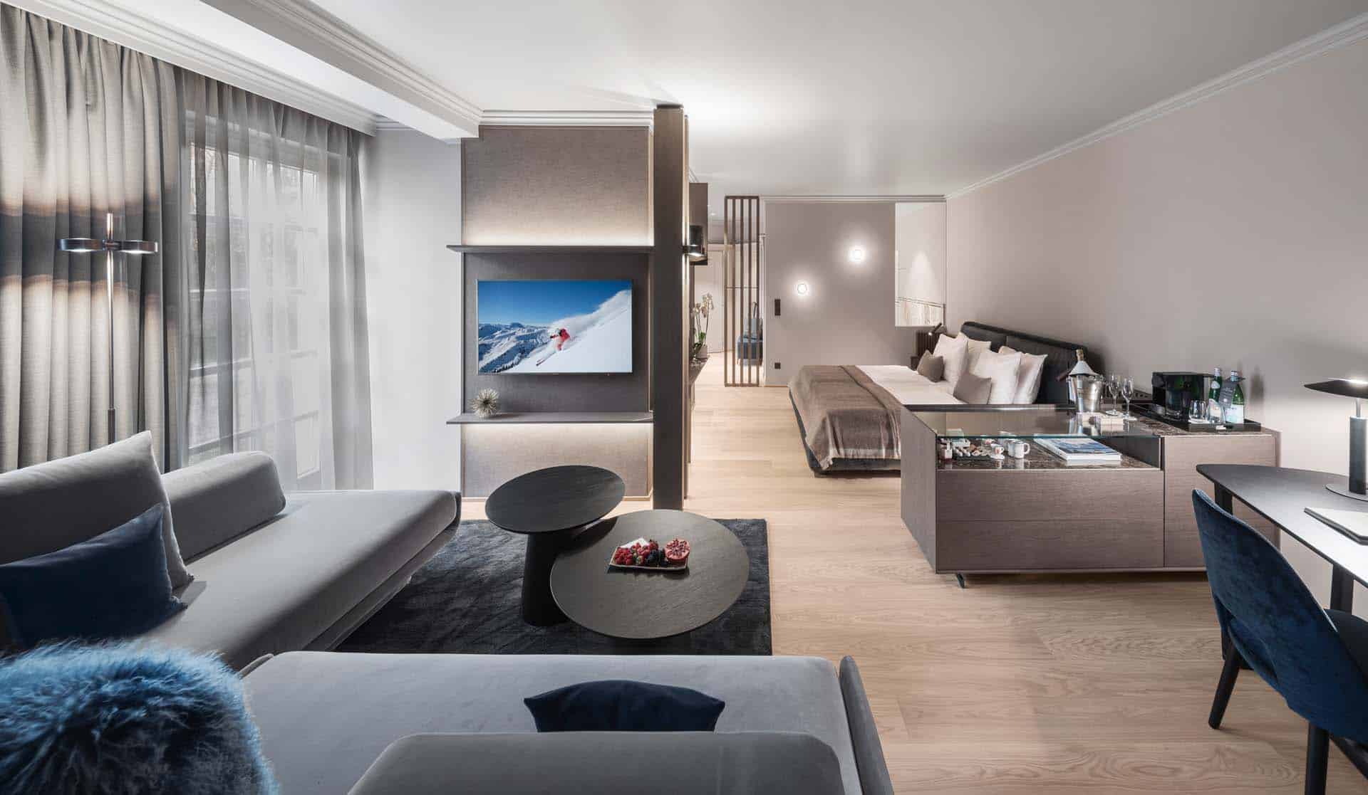 Hotel Weisses Roessl - Luxury ski hotel gallery image 4 showing alpine architecture, interior design, or mountain views