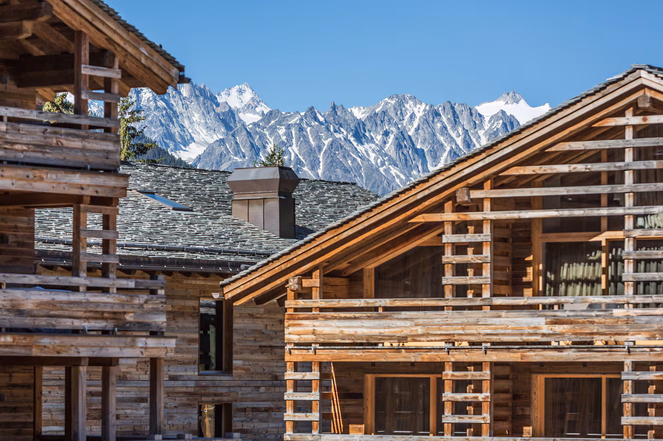 W Verbier - Luxury ski hotel gallery image 6 showing alpine architecture, interior design, or mountain views