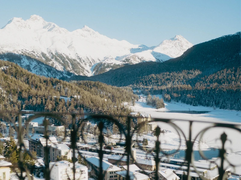 Kulm Hotel St. Moritz - Luxury ski hotel gallery image 18 showing alpine architecture, interior design, or mountain views