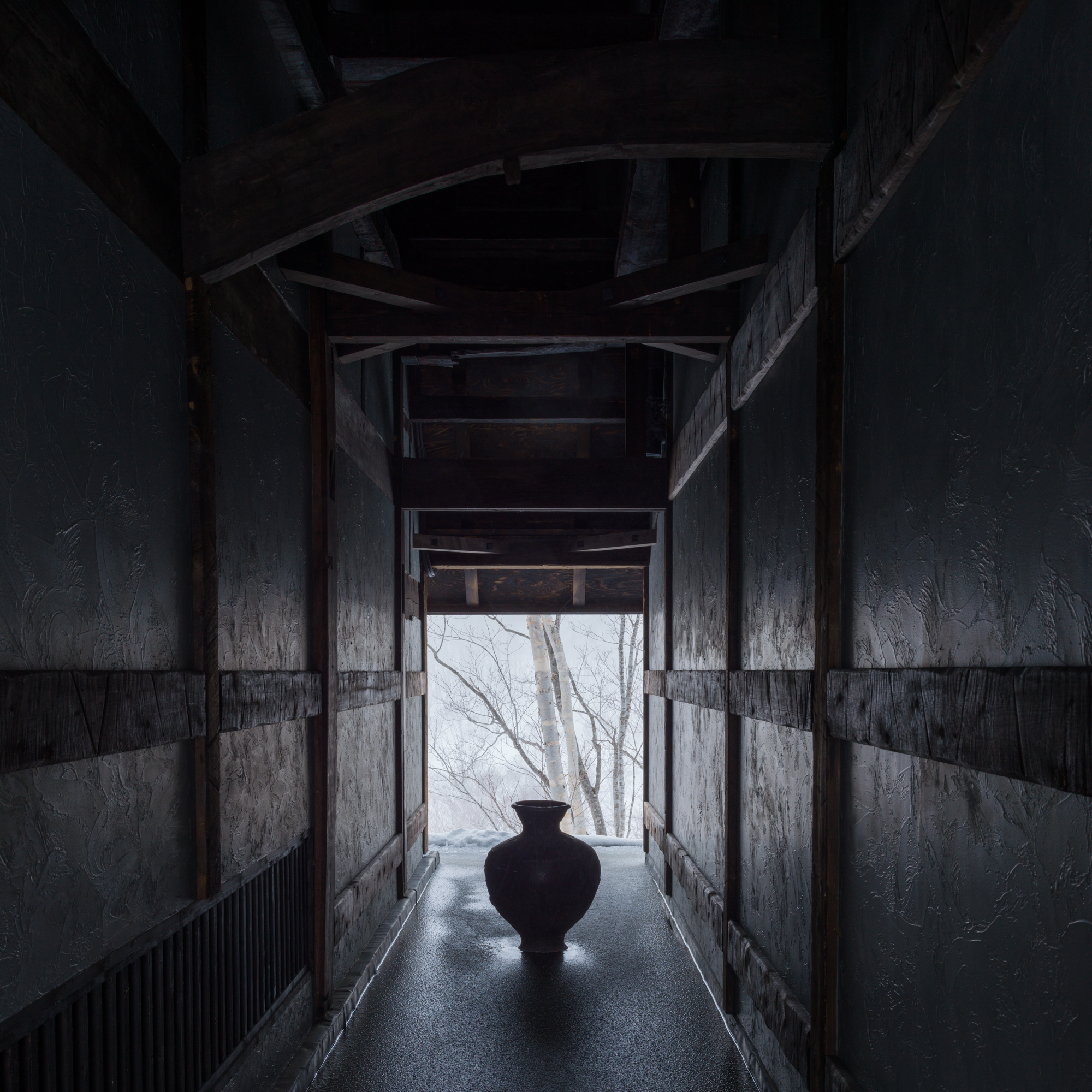 Shiguchi - Luxury ski hotel gallery image 3 showing alpine architecture, interior design, or mountain views