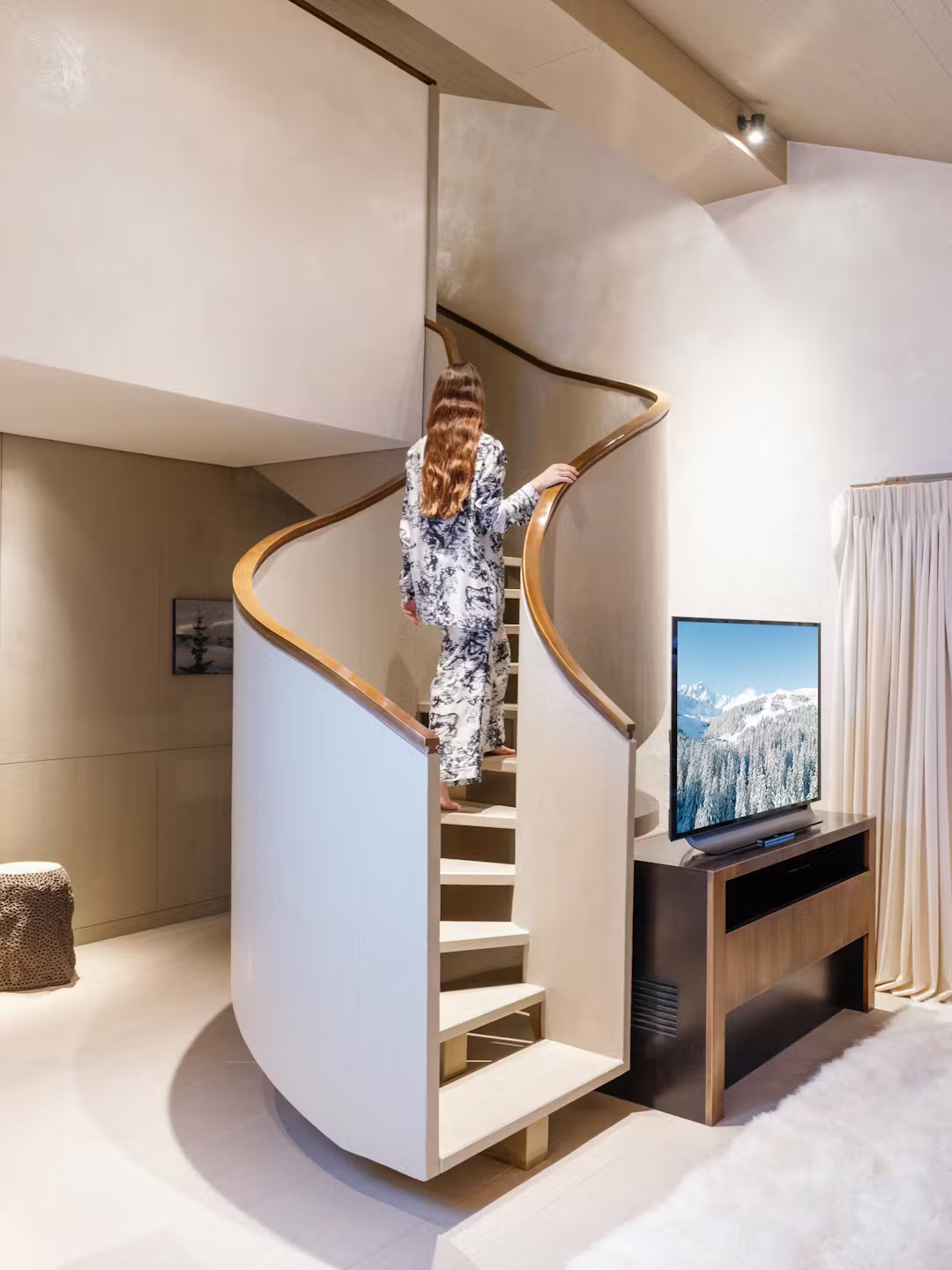 Cheval Blanc Courchevel - Luxury ski hotel gallery image 6 showing alpine architecture, interior design, or mountain views