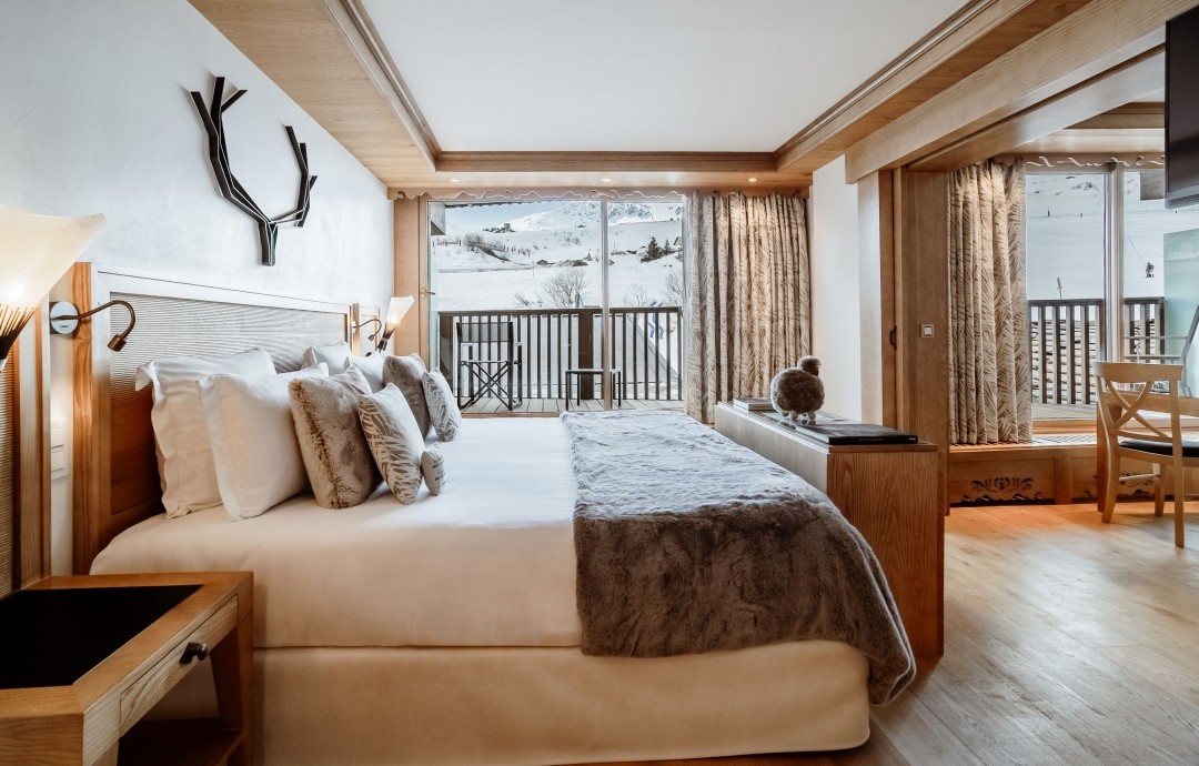Annapurna - Luxury ski hotel gallery image 3 showing alpine architecture, interior design, or mountain views