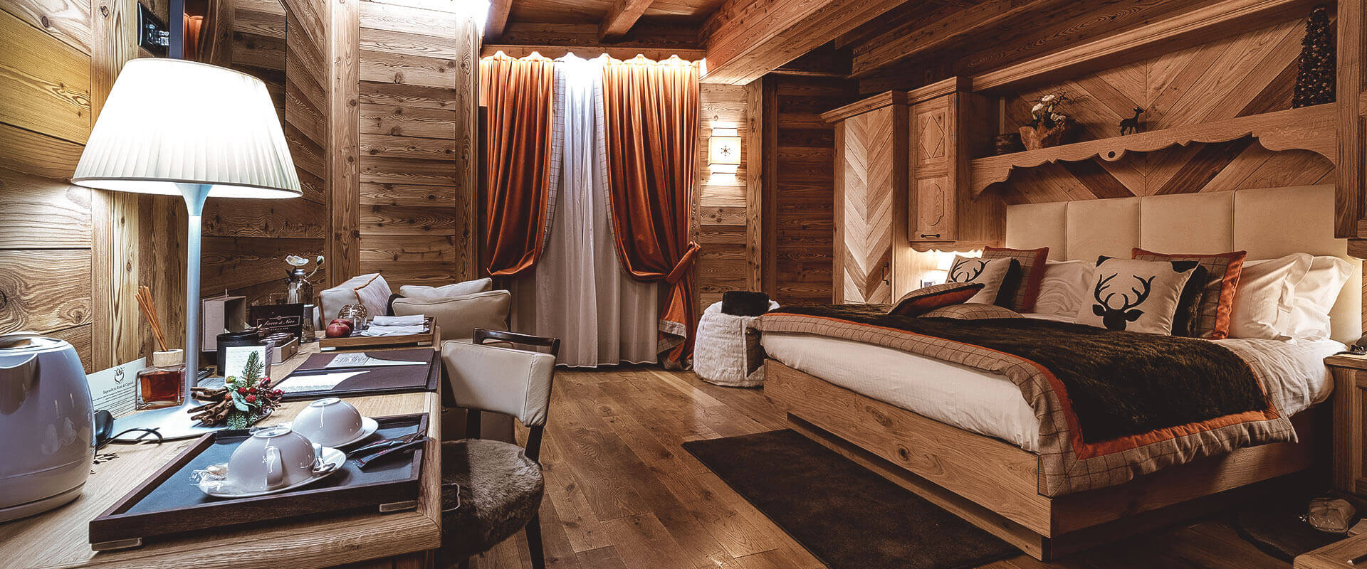 Fiocco di Neve Relais & Spa - Luxury ski hotel gallery image 19 showing alpine architecture, interior design, or mountain views