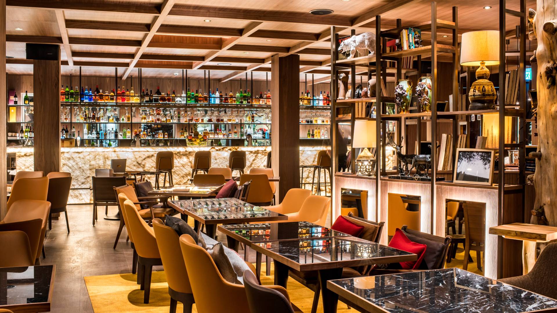 Schweizerhof Zermatt - Luxury ski hotel gallery image 17 showing alpine architecture, interior design, or mountain views