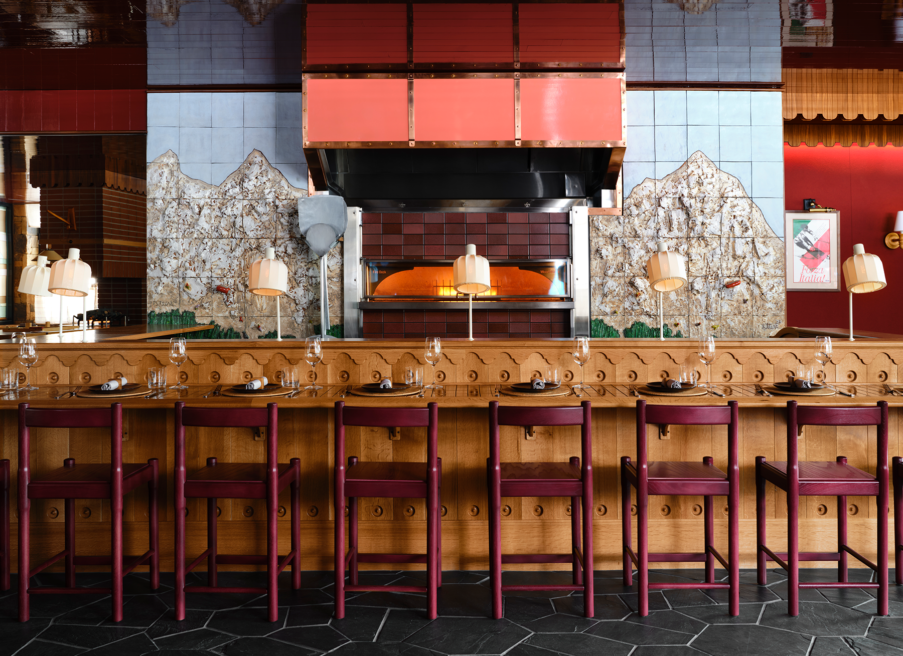 Caldera House - Luxury ski hotel gallery image 12 showing alpine architecture, interior design, or mountain views