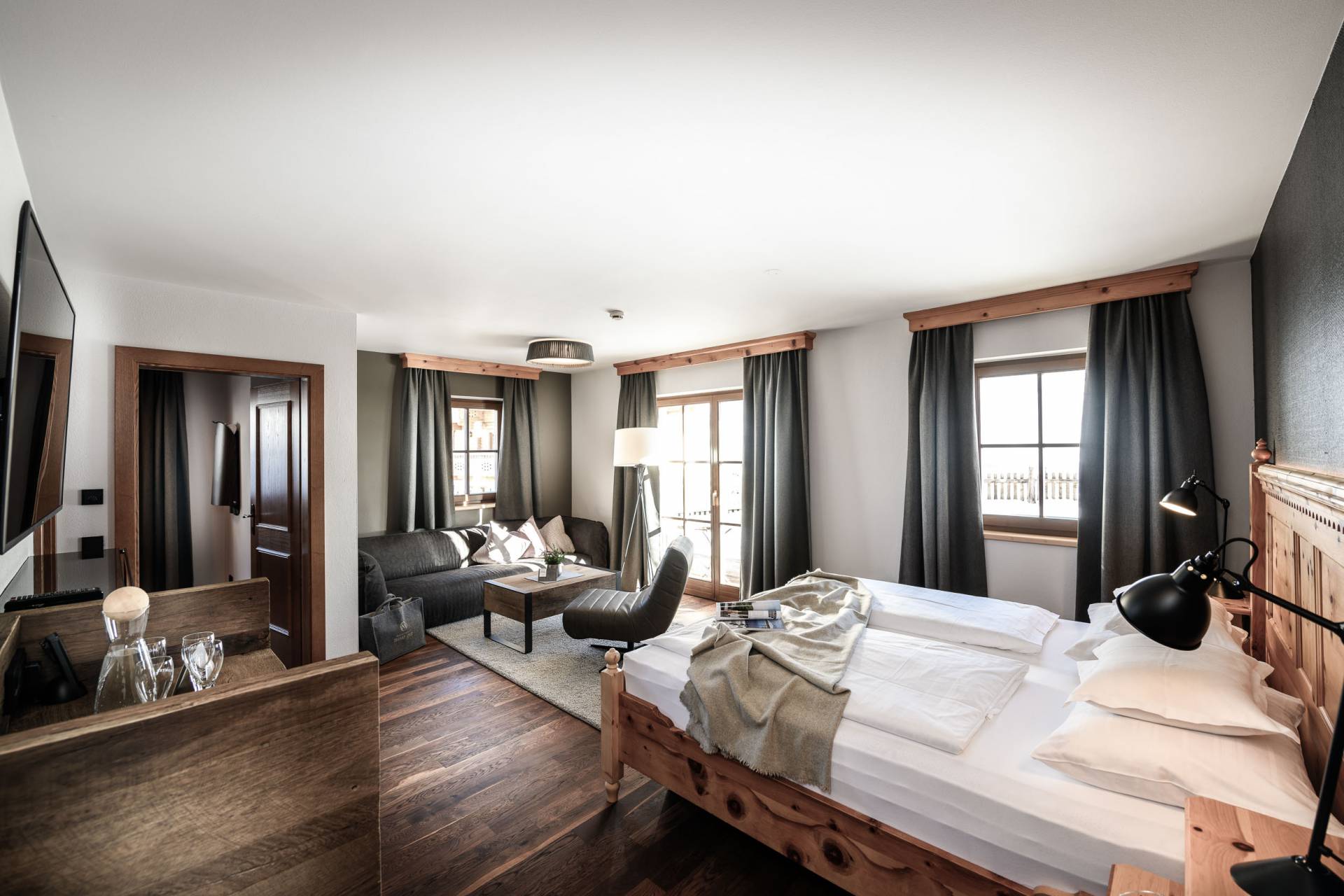 Family Nature Resort Moar Gut - Luxury ski hotel gallery image 20 showing alpine architecture, interior design, or mountain views