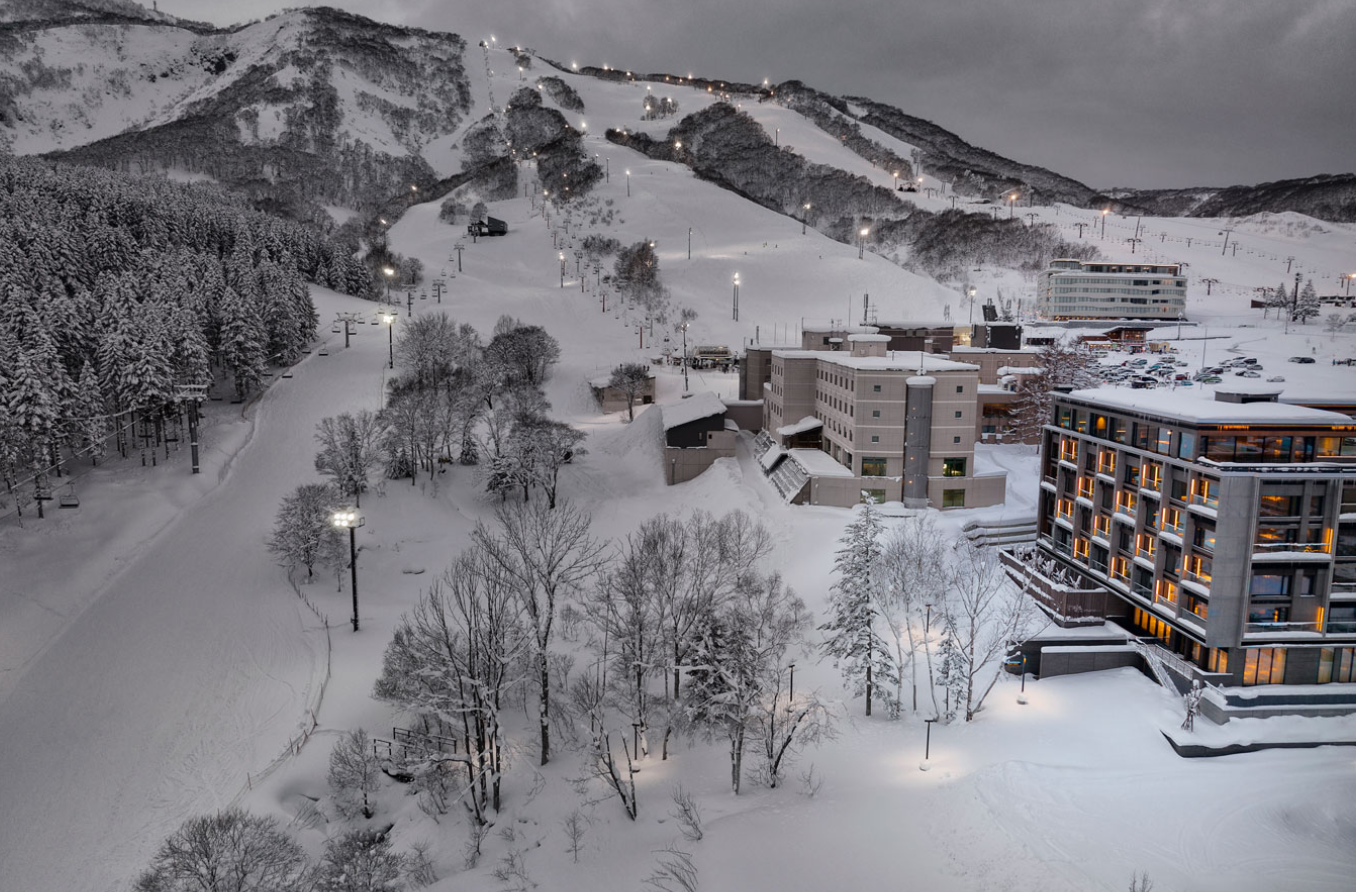 Sansui Niseko - Luxury ski hotel gallery image 2 showing alpine architecture, interior design, or mountain views