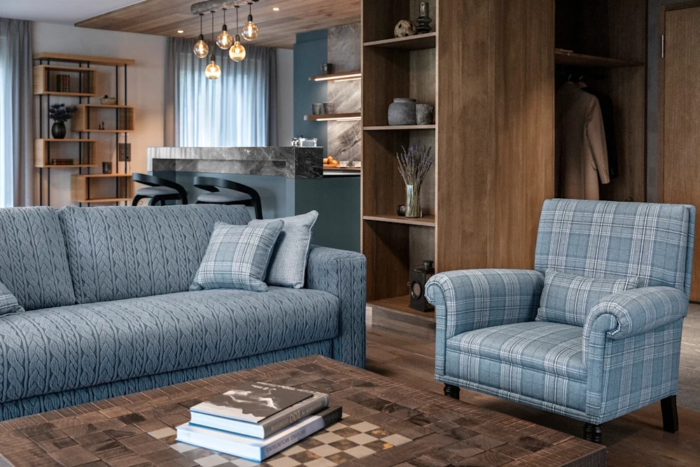 Tschuggen Grand Hotel - Luxury ski hotel gallery image 3 showing alpine architecture, interior design, or mountain views