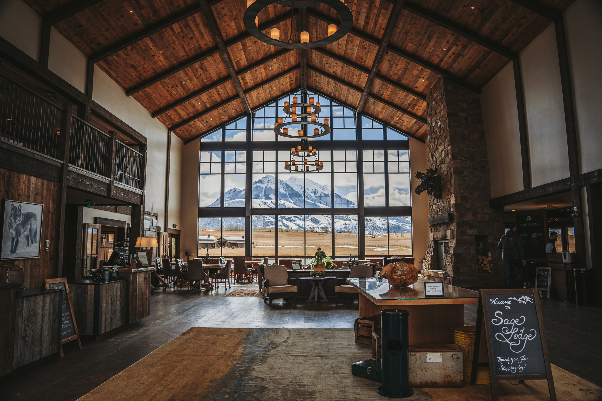 Sage Lodge - luxury ski hotel in Paradise Valley, Montana, USA, United States near Big Sky Resort