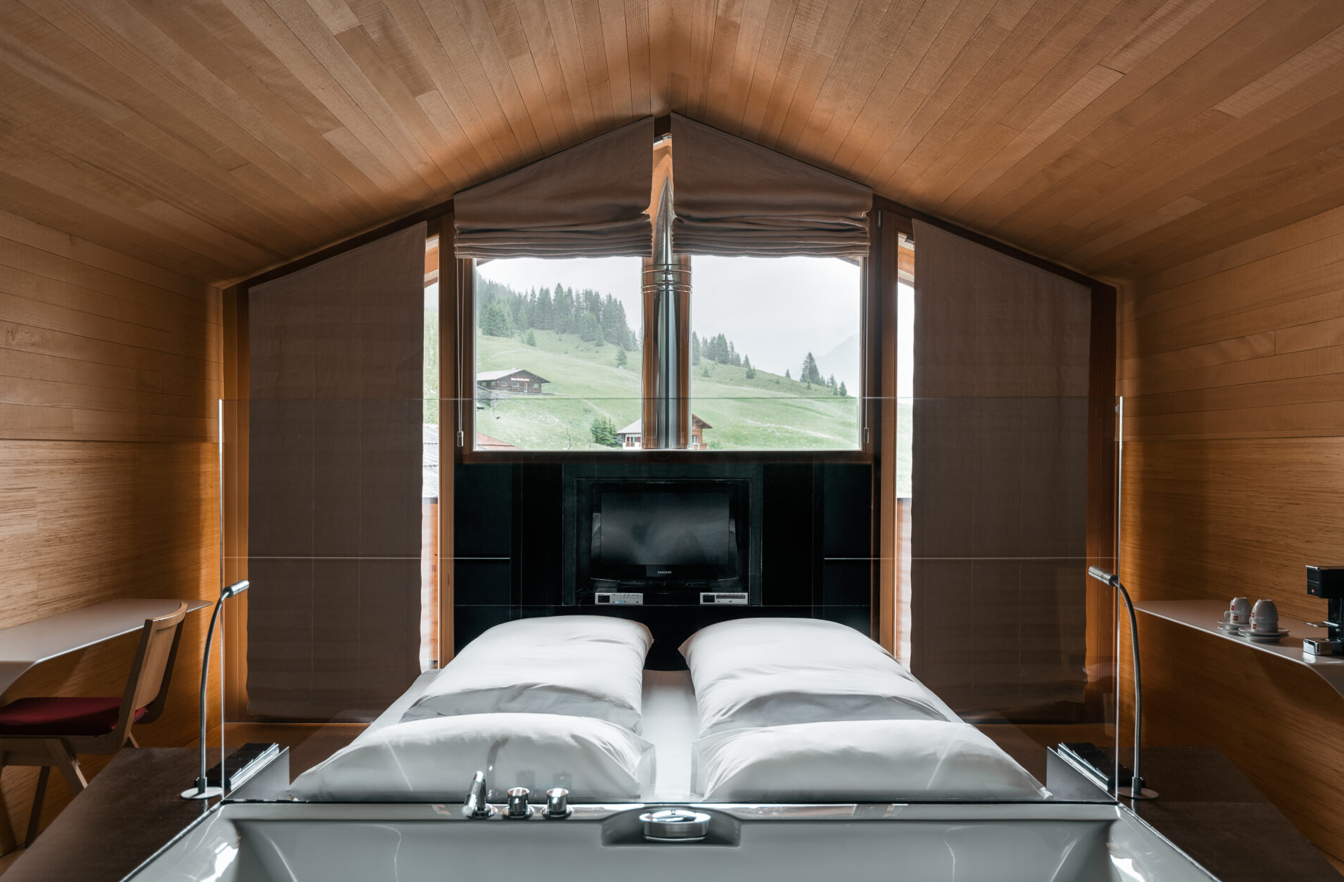 Rote Wand Gourmet Hotel - Luxury ski hotel gallery image 8 showing alpine architecture, interior design, or mountain views