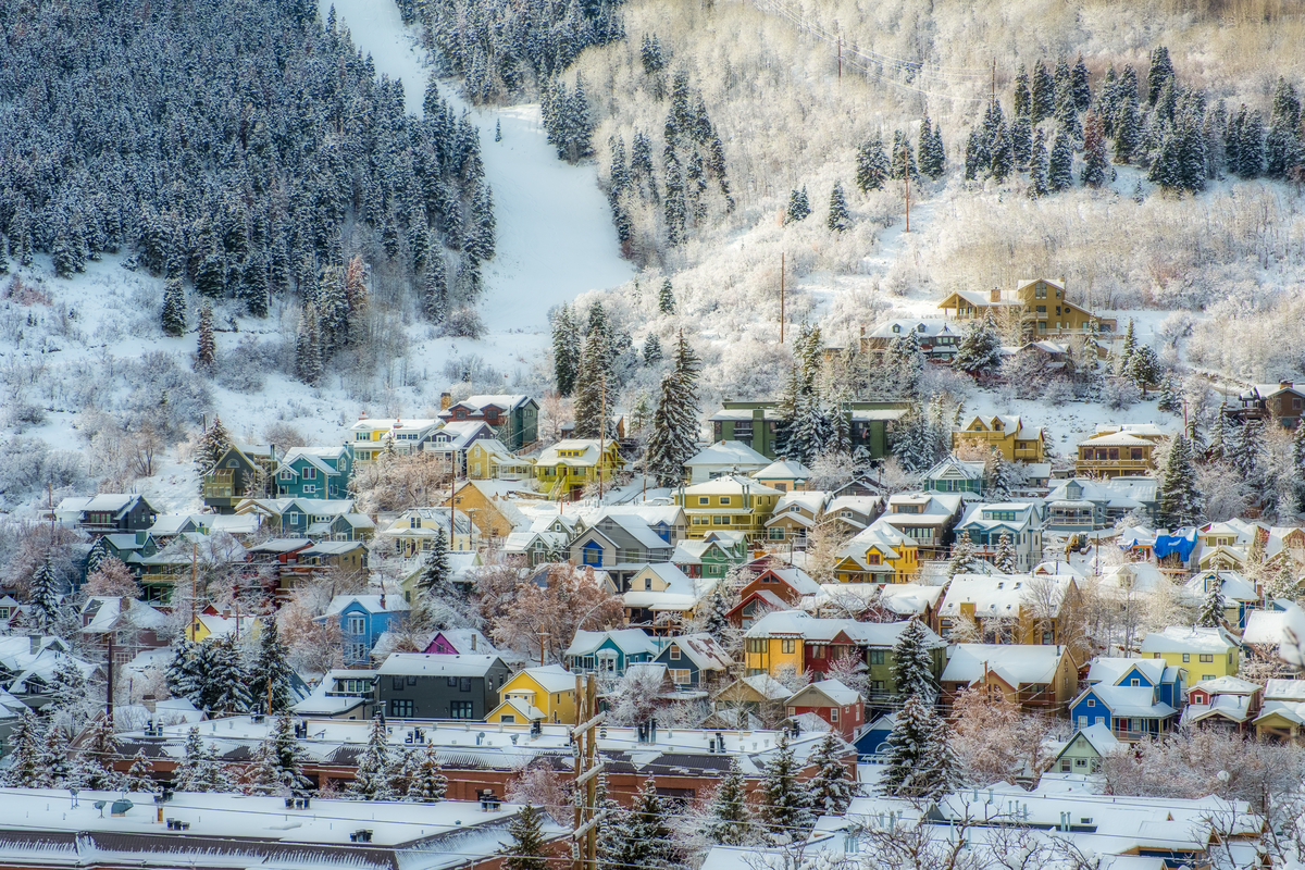 Montage Deer Valley - Luxury ski hotel gallery image 17 showing alpine architecture, interior design, or mountain views