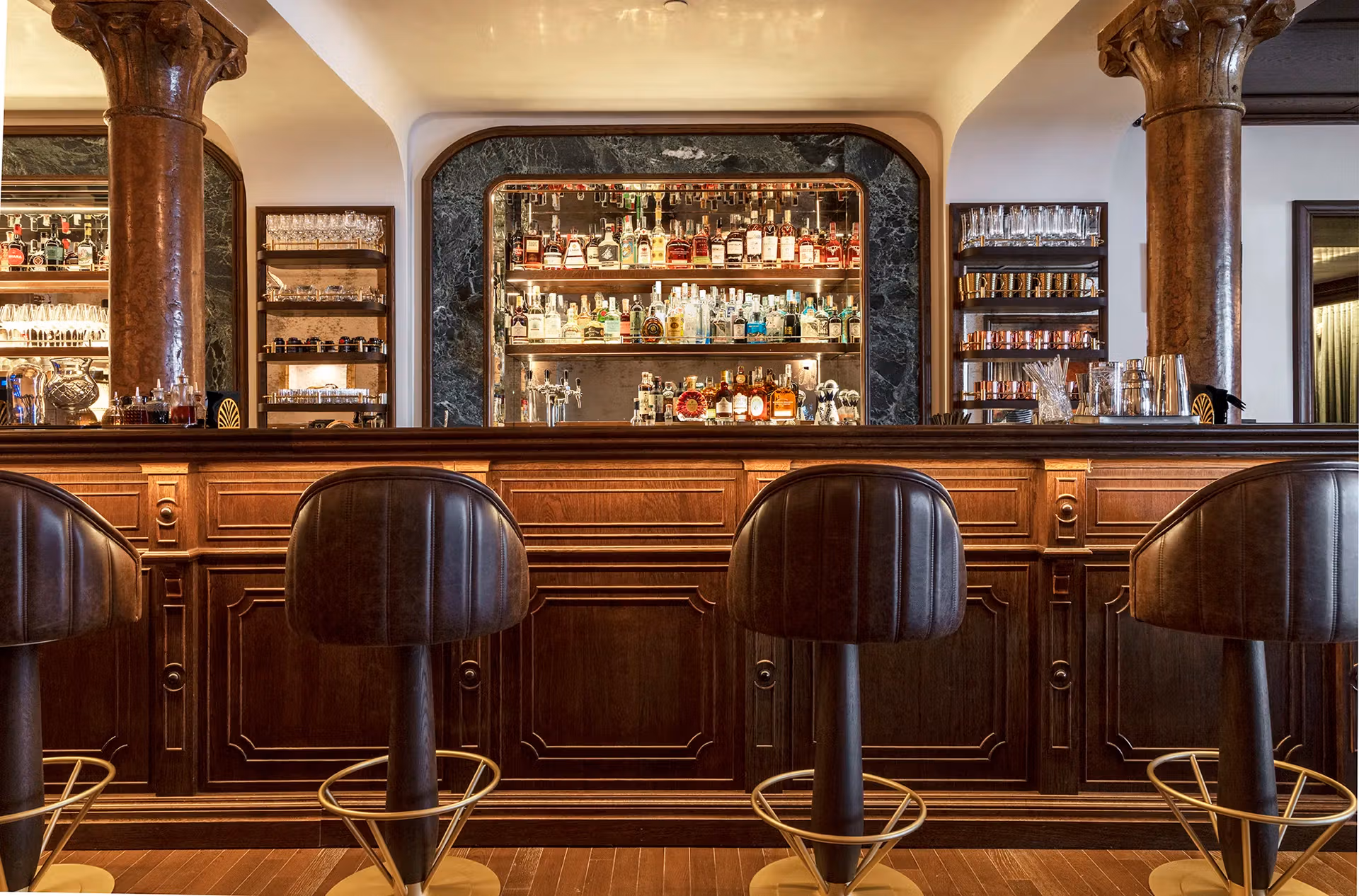 Ancora Cortina - Luxury ski hotel gallery image 13 showing alpine architecture, interior design, or mountain views