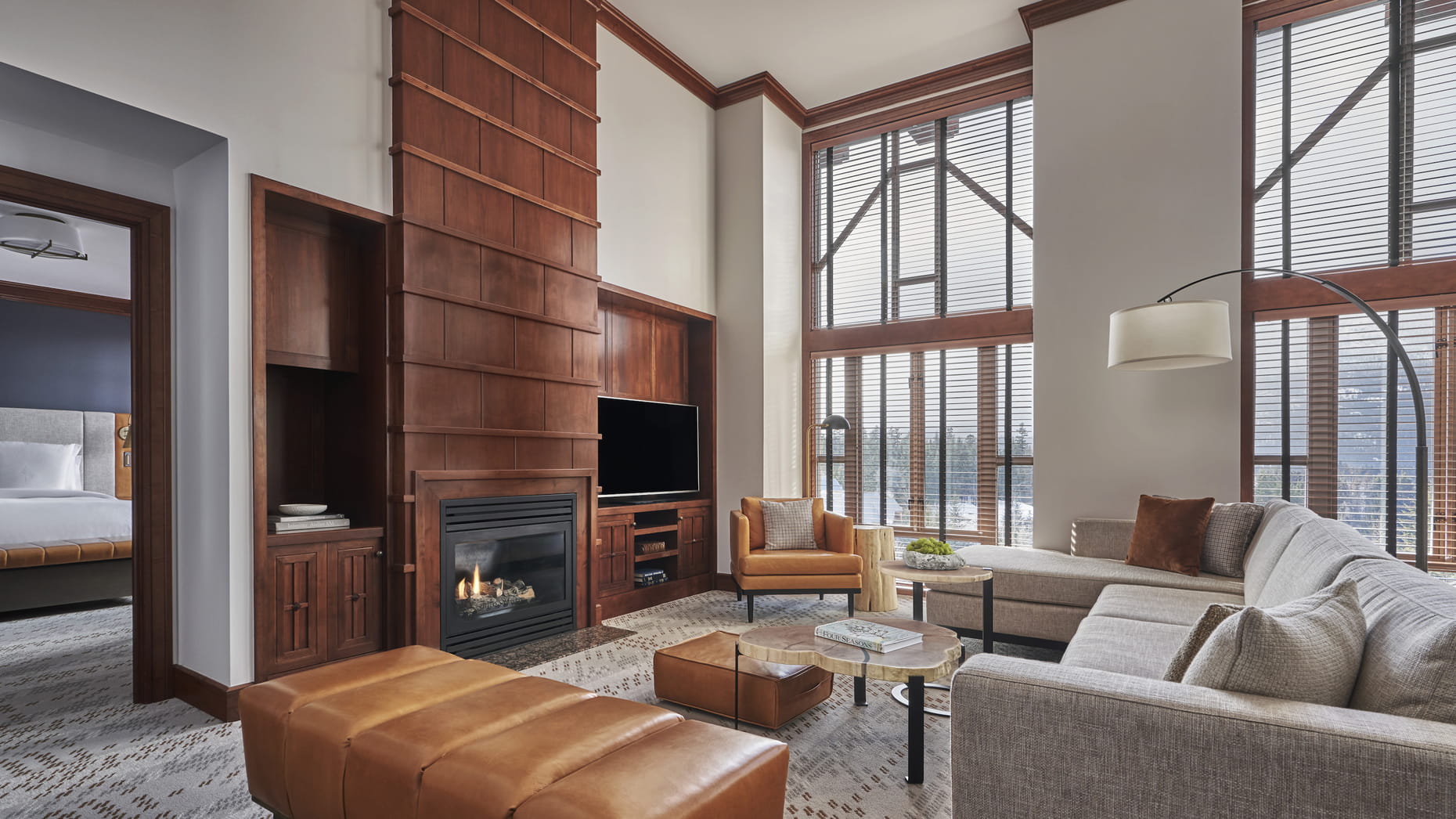 Four Seasons Whistler - Luxury ski hotel gallery image 4 showing alpine architecture, interior design, or mountain views