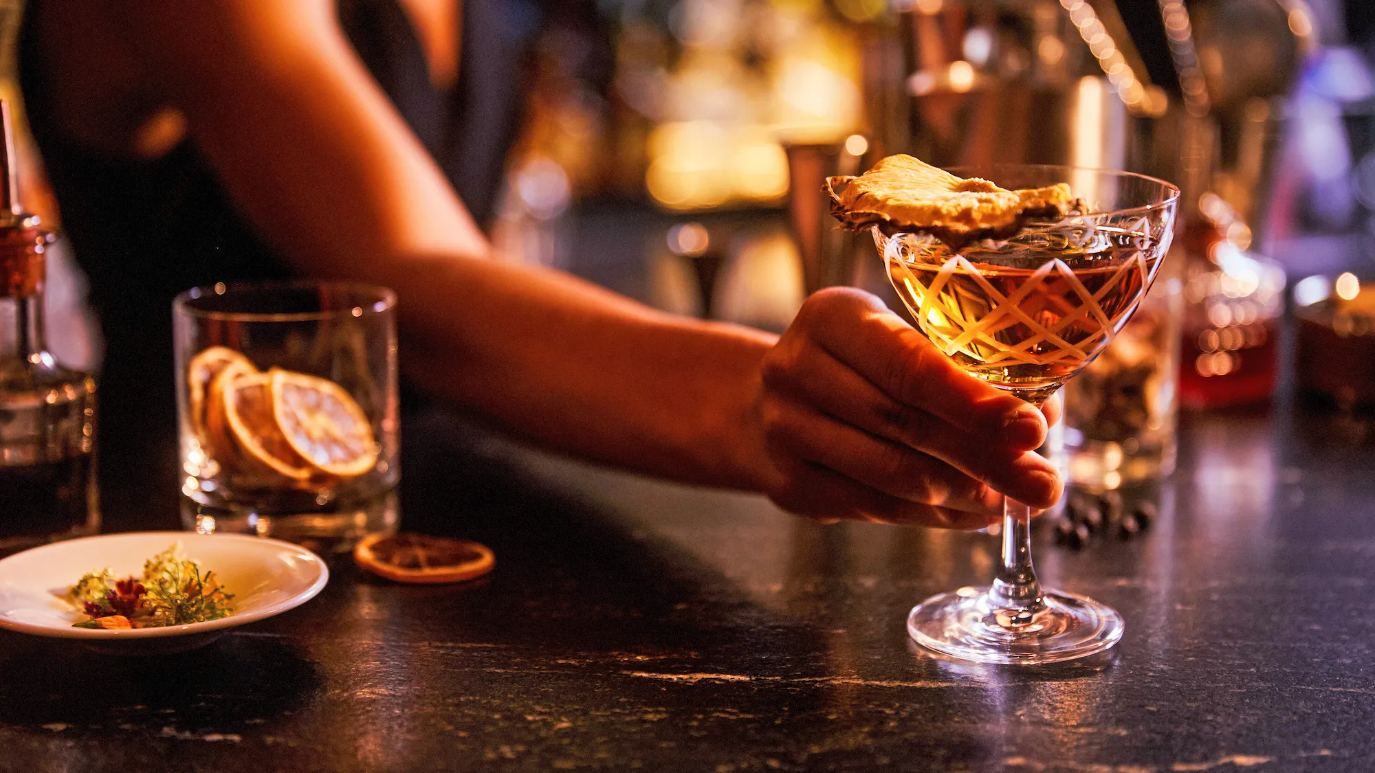 Hotel Jerome, Auberge Resorts Collection - Luxury ski hotel gallery image 9 showing alpine architecture, interior design, or mountain views