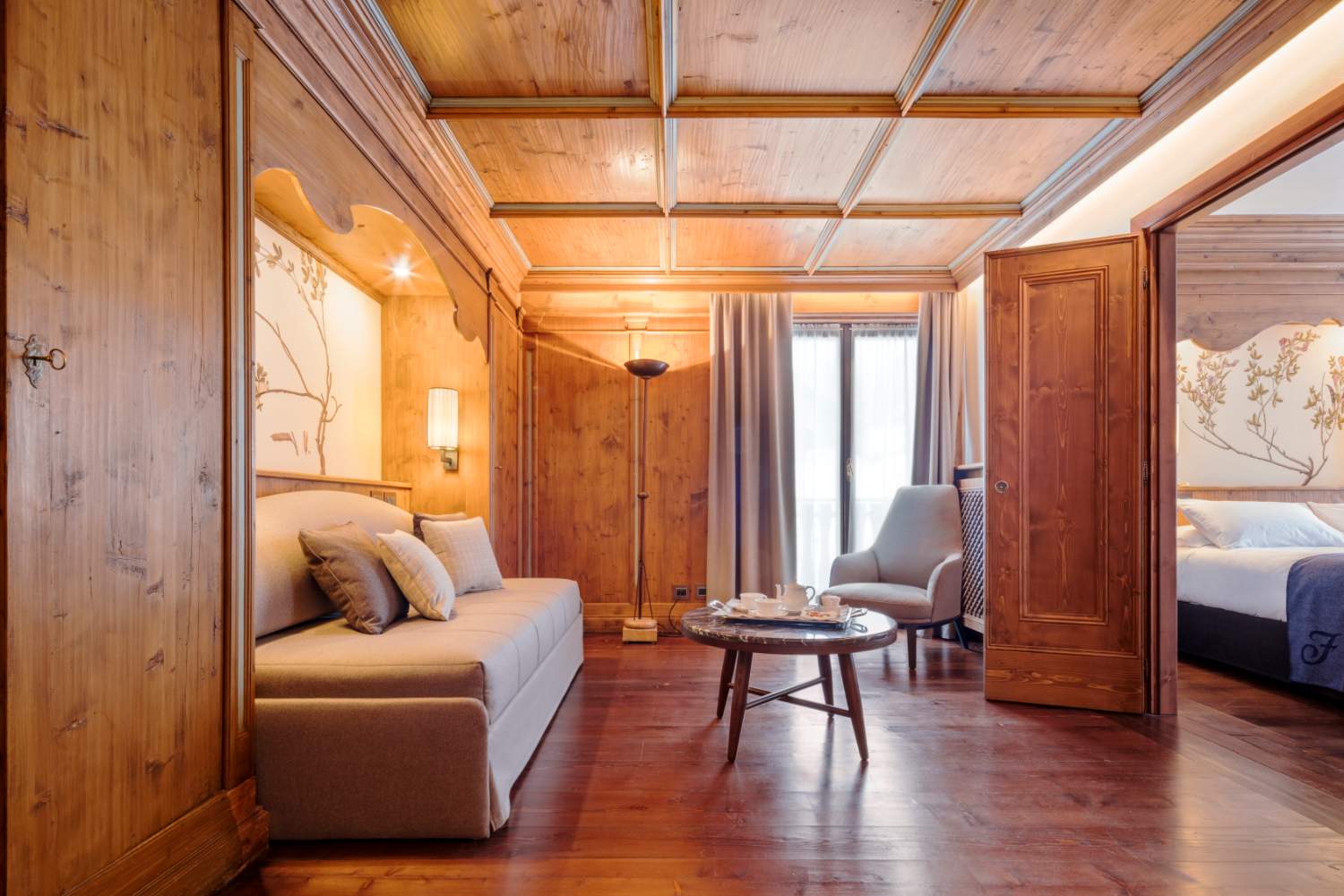 Faloria Mountain Spa Resort - Luxury ski hotel gallery image 14 showing alpine architecture, interior design, or mountain views