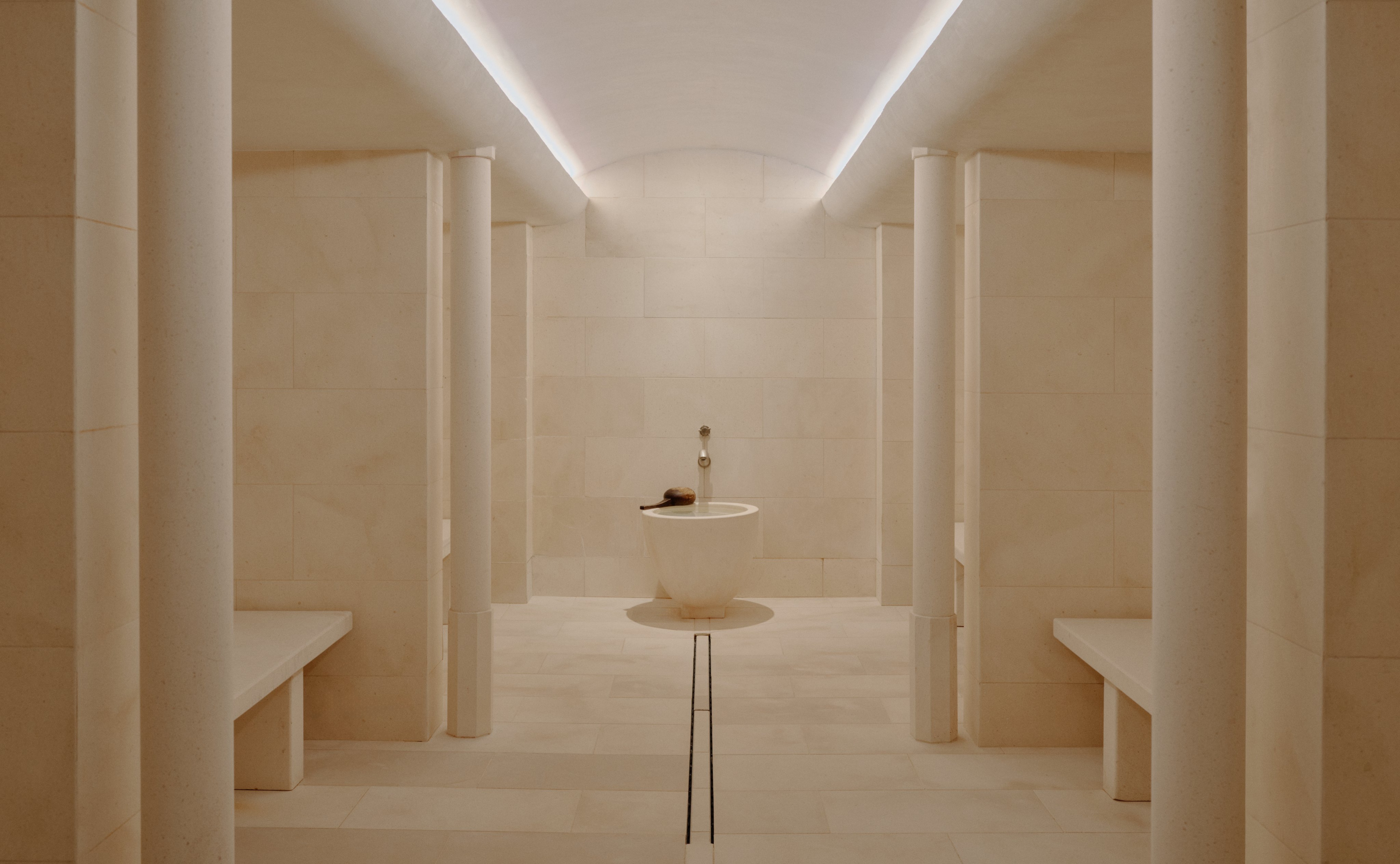 Aman Le Mélézin - Luxury ski hotel gallery image 10 showing alpine architecture, interior design, or mountain views