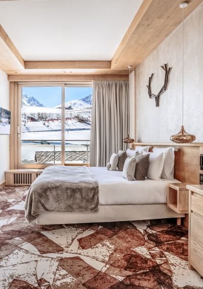 Annapurna - Luxury ski hotel gallery image 11 showing alpine architecture, interior design, or mountain views