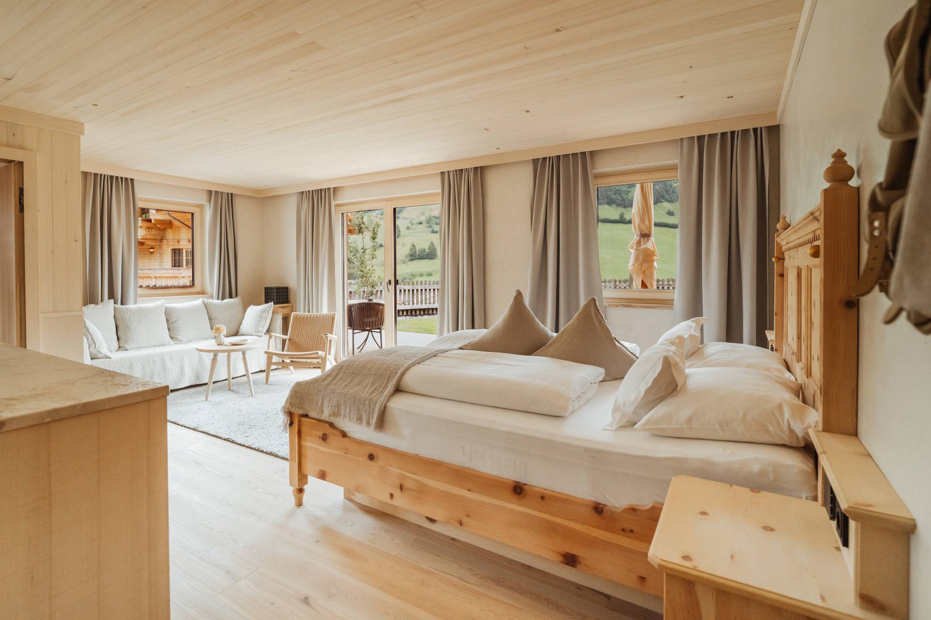 Family Nature Resort Moar Gut - Luxury ski hotel gallery image 10 showing alpine architecture, interior design, or mountain views