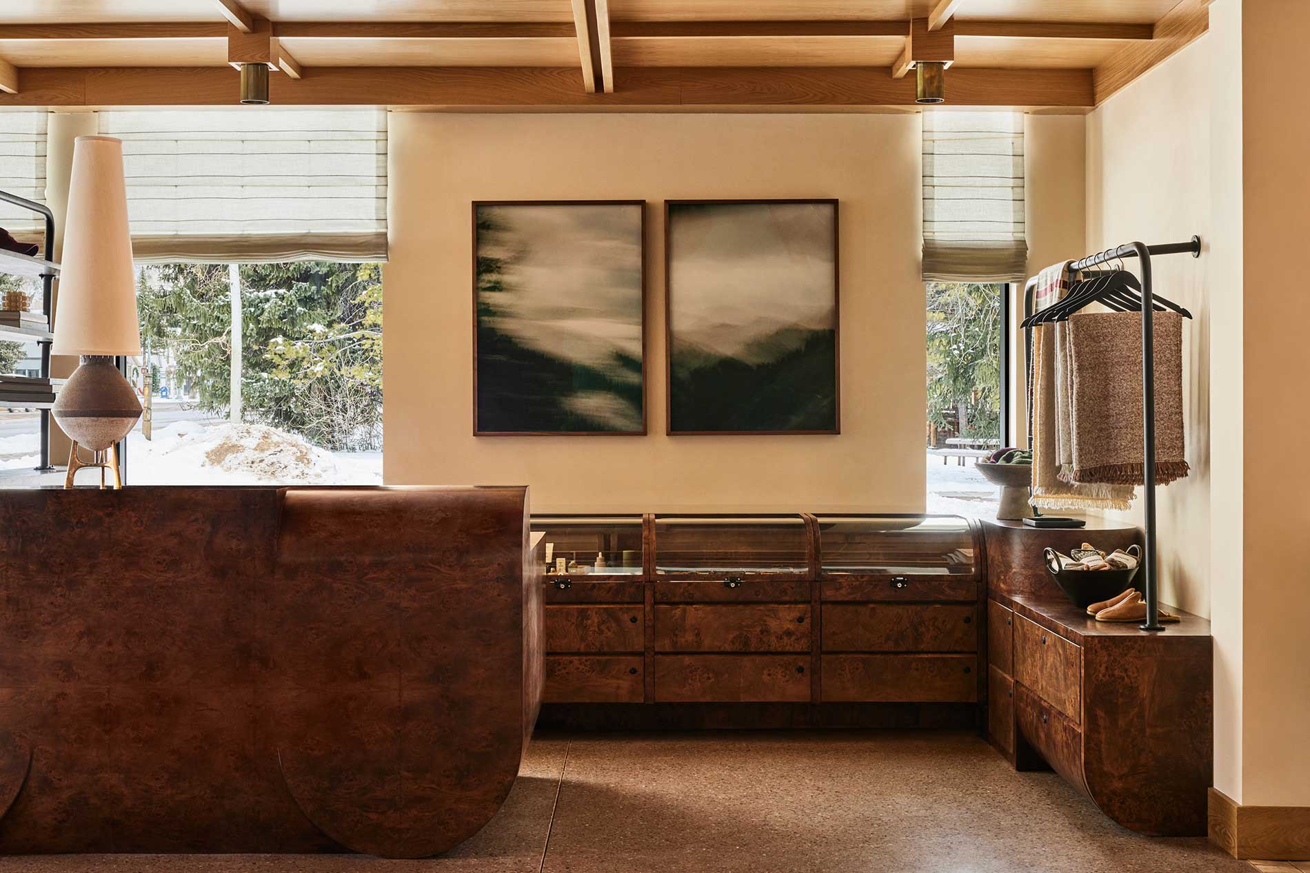 Mollie Aspen - Luxury ski hotel gallery image 17 showing alpine architecture, interior design, or mountain views