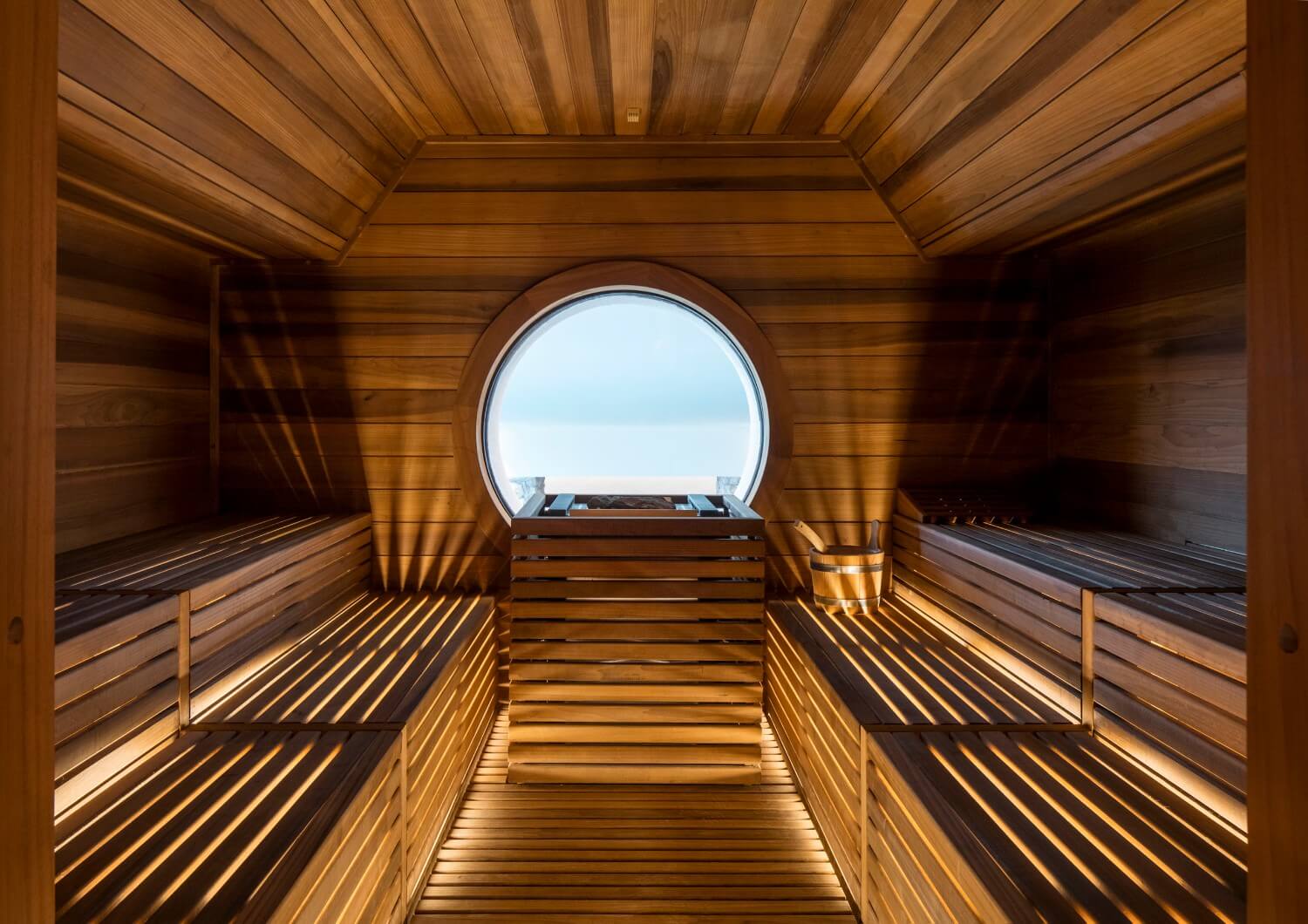 Faloria Mountain Spa Resort - Luxury ski hotel gallery image 11 showing alpine architecture, interior design, or mountain views