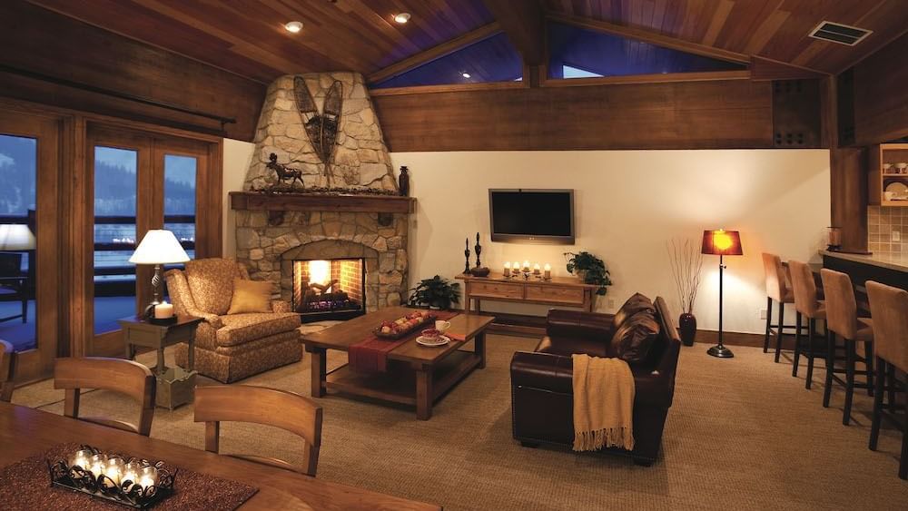 Stein Eriksen Lodge - Luxury ski hotel gallery image 16 showing alpine architecture, interior design, or mountain views