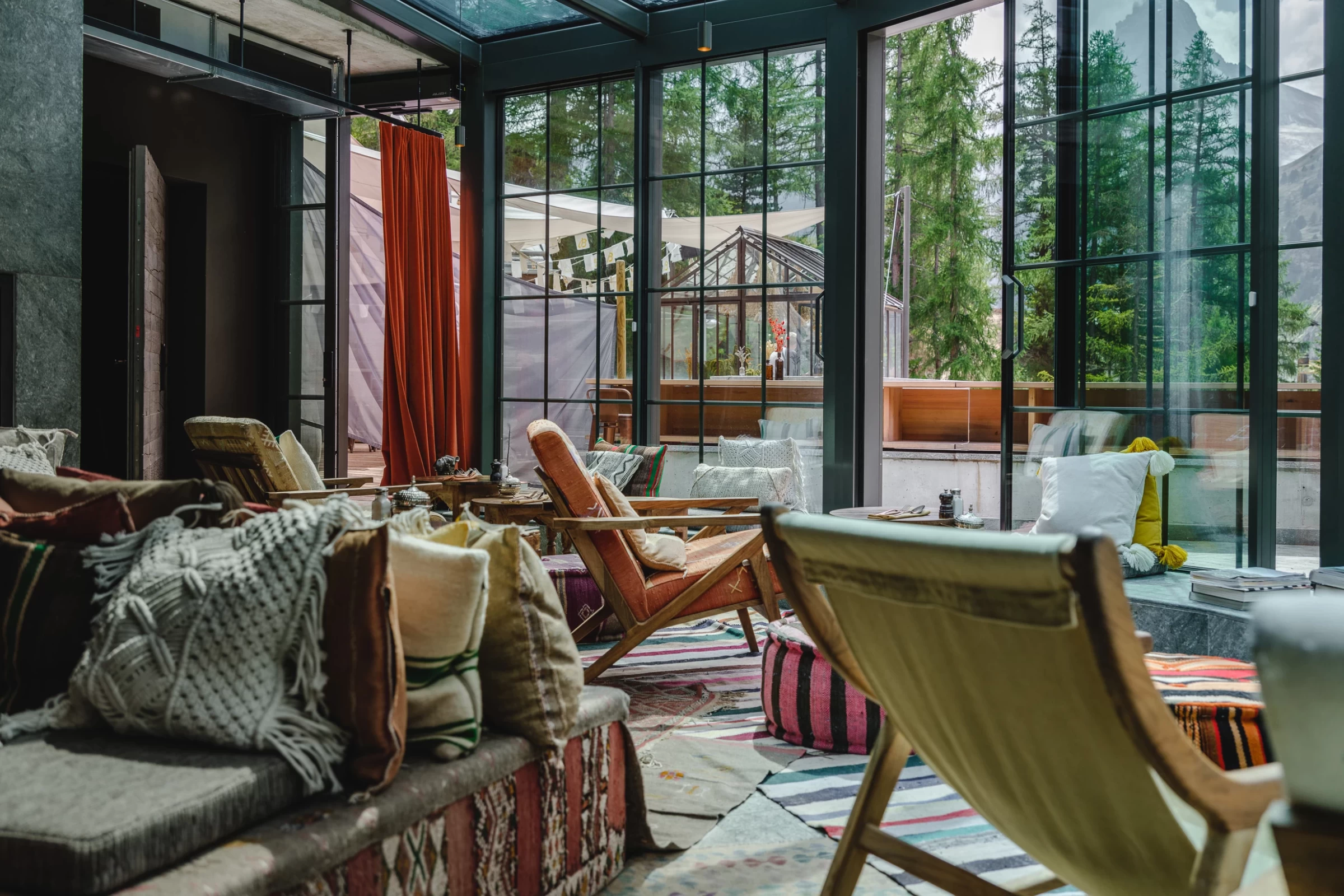 Cervo Mountain Resort - Luxury ski hotel gallery image 12 showing alpine architecture, interior design, or mountain views