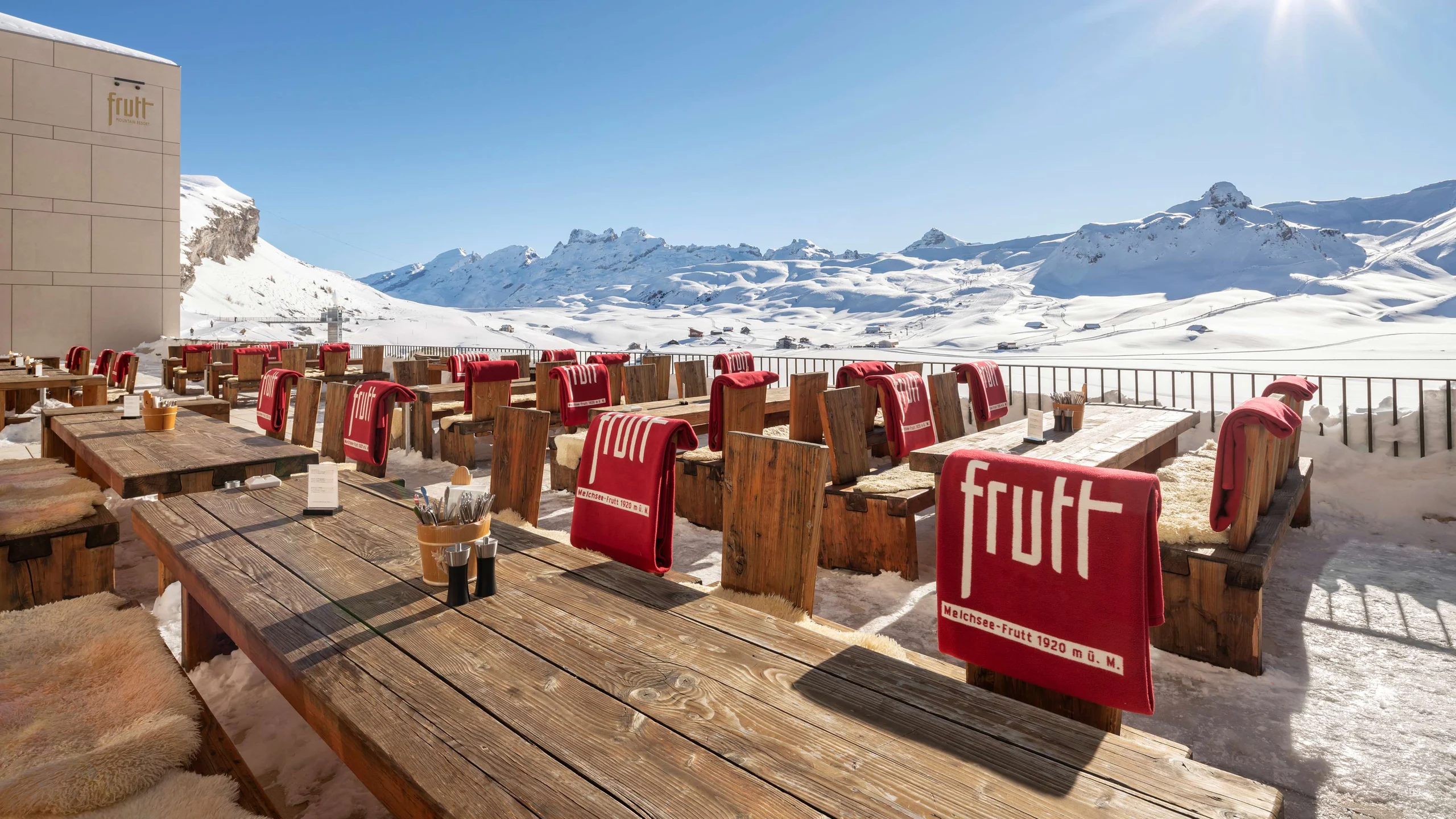 Frutt Mountain Resort - Luxury ski hotel gallery image 7 showing alpine architecture, interior design, or mountain views