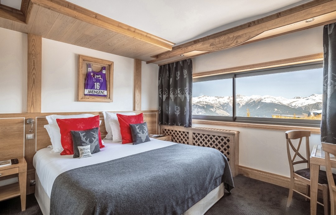 Annapurna - Luxury ski hotel gallery image 22 showing alpine architecture, interior design, or mountain views