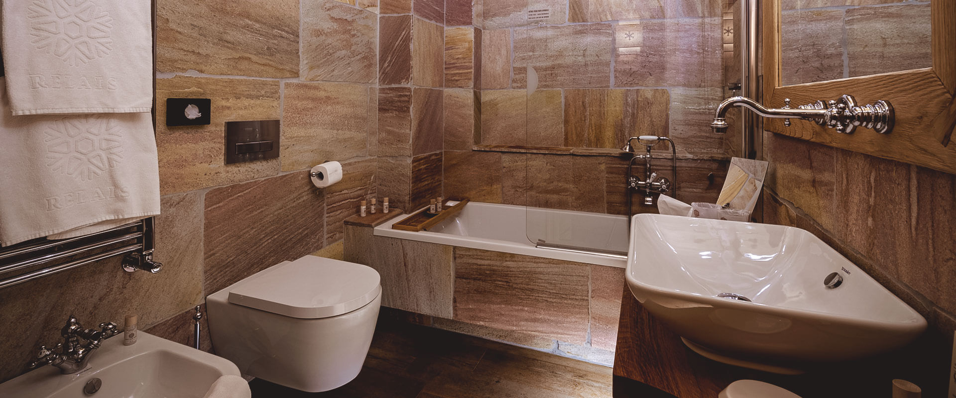 Fiocco di Neve Relais & Spa - Luxury ski hotel gallery image 43 showing alpine architecture, interior design, or mountain views