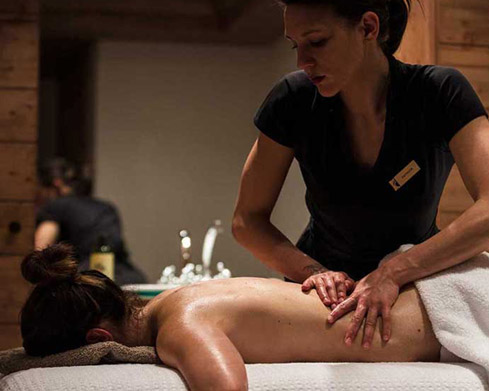 Les Barmes de l’Ours - Luxury ski hotel gallery image 8 showing alpine architecture, interior design, or mountain views