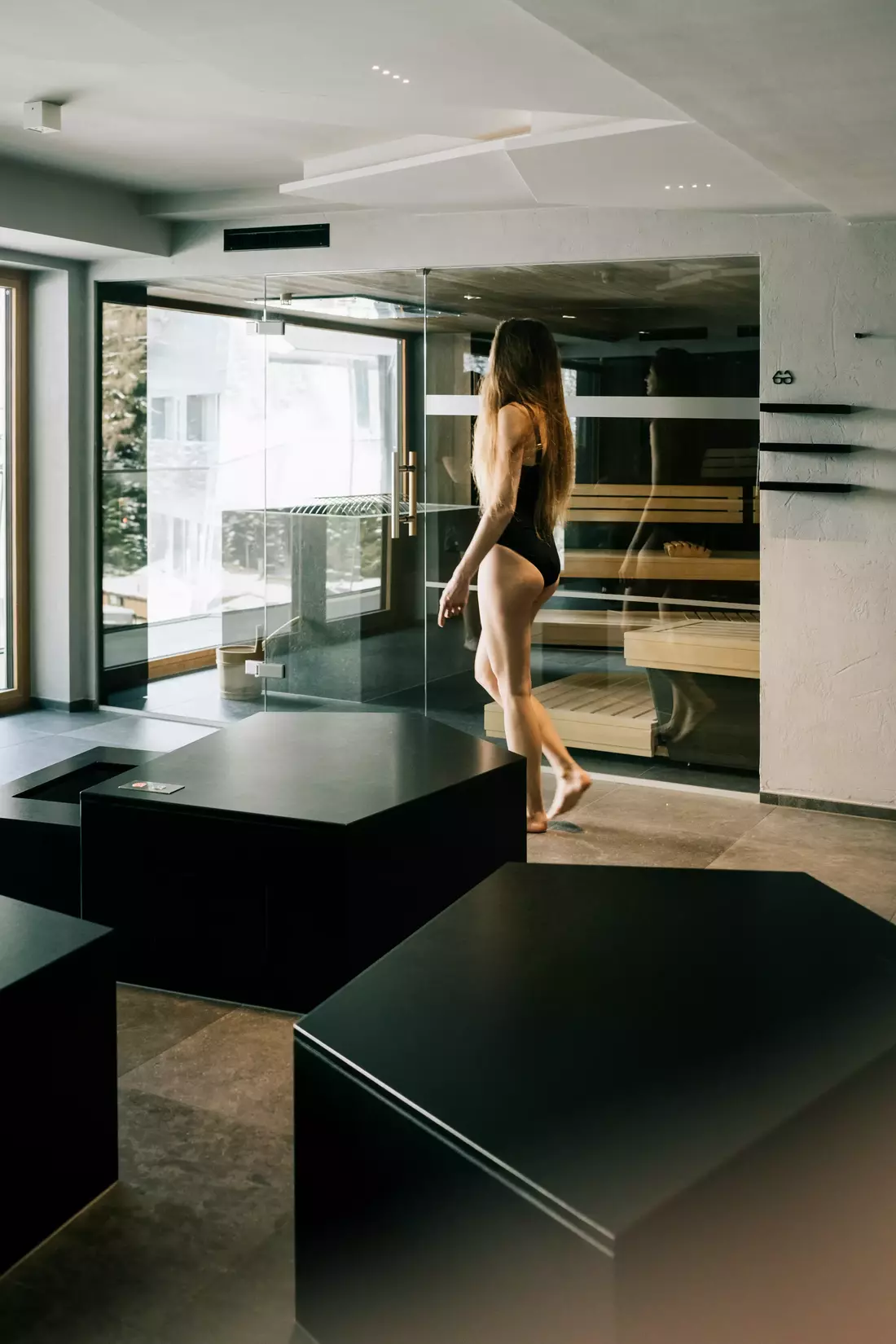 Elizabeth Arthotel - Luxury ski hotel gallery image 8 showing alpine architecture, interior design, or mountain views