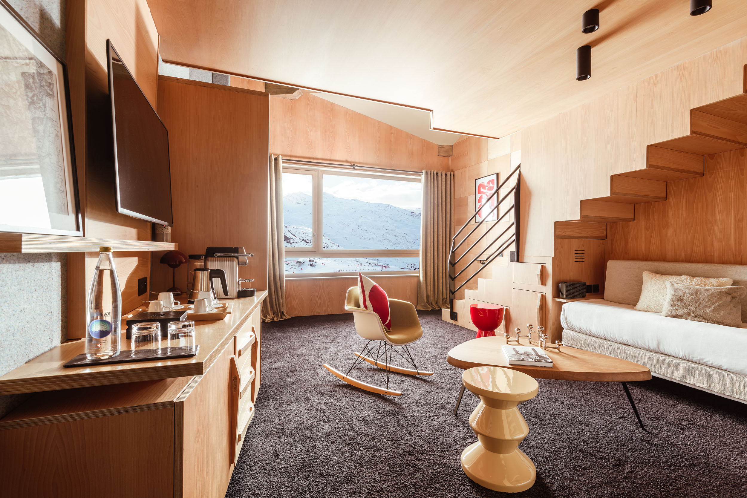Altapura - Luxury ski hotel gallery image 4 showing alpine architecture, interior design, or mountain views