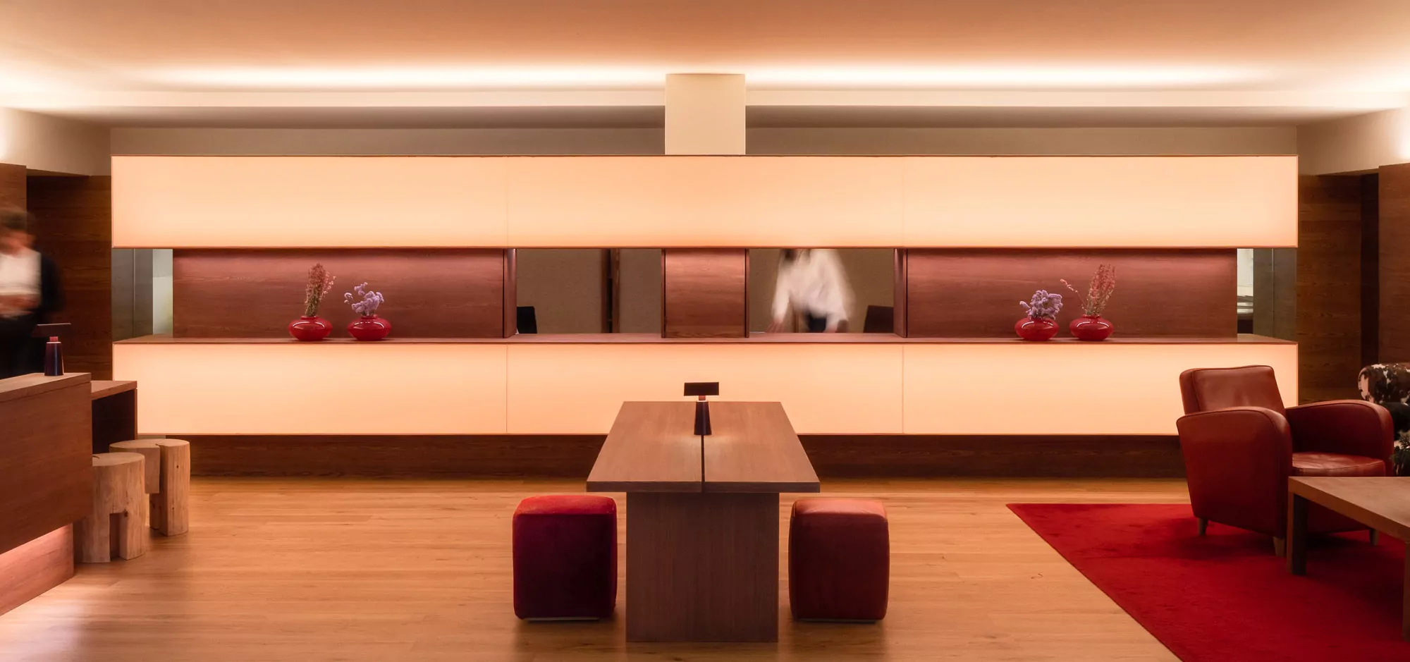 Vigilius Mountain Resort - Luxury ski hotel gallery image 10 showing alpine architecture, interior design, or mountain views