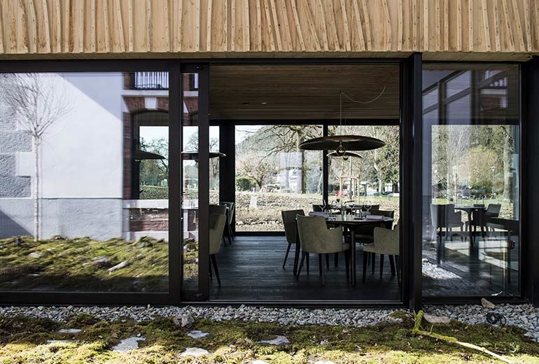 Maison Aribert - Luxury ski hotel gallery image 16 showing alpine architecture, interior design, or mountain views