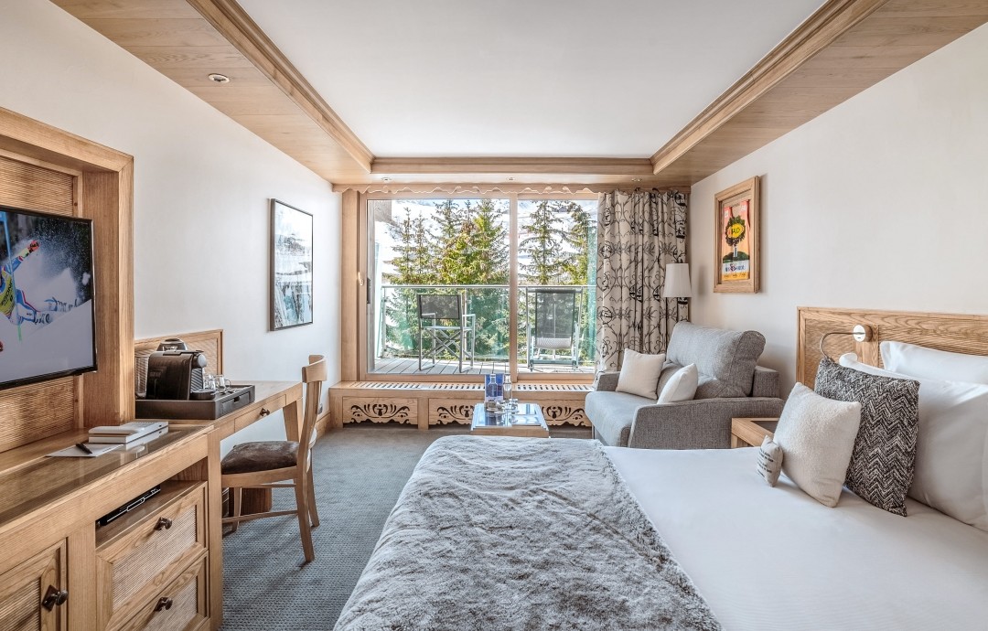 Annapurna - Luxury ski hotel gallery image 7 showing alpine architecture, interior design, or mountain views