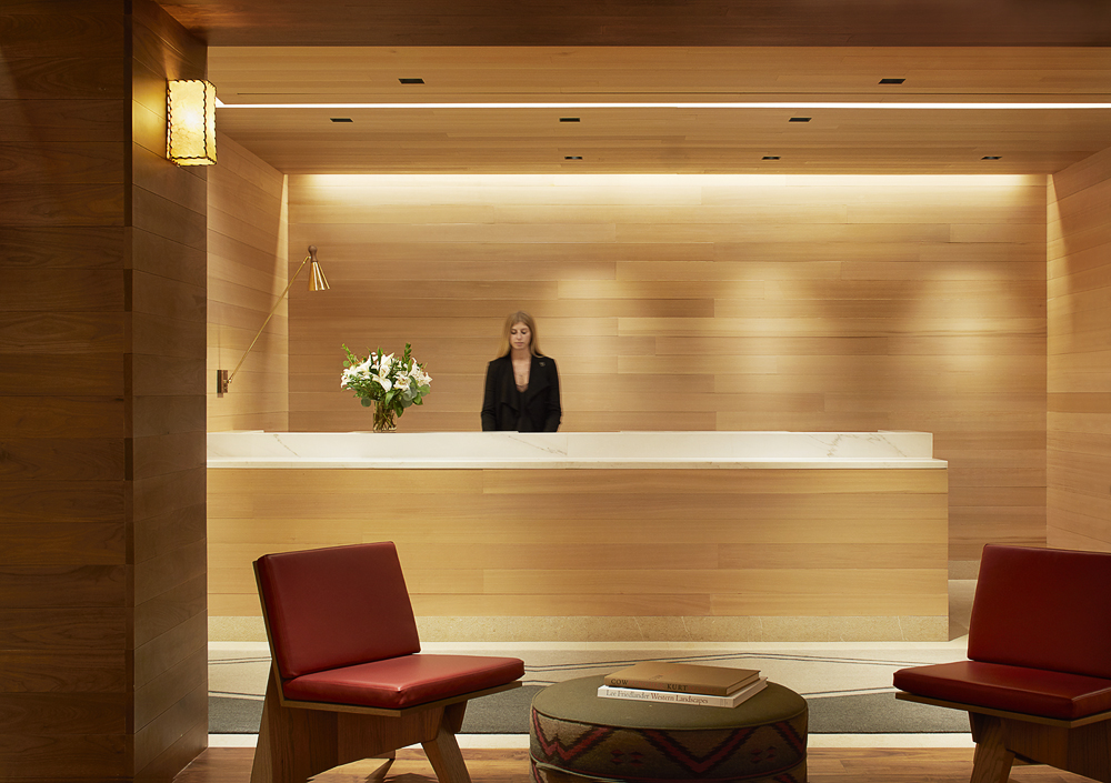 Caldera House - Luxury ski hotel gallery image 8 showing alpine architecture, interior design, or mountain views