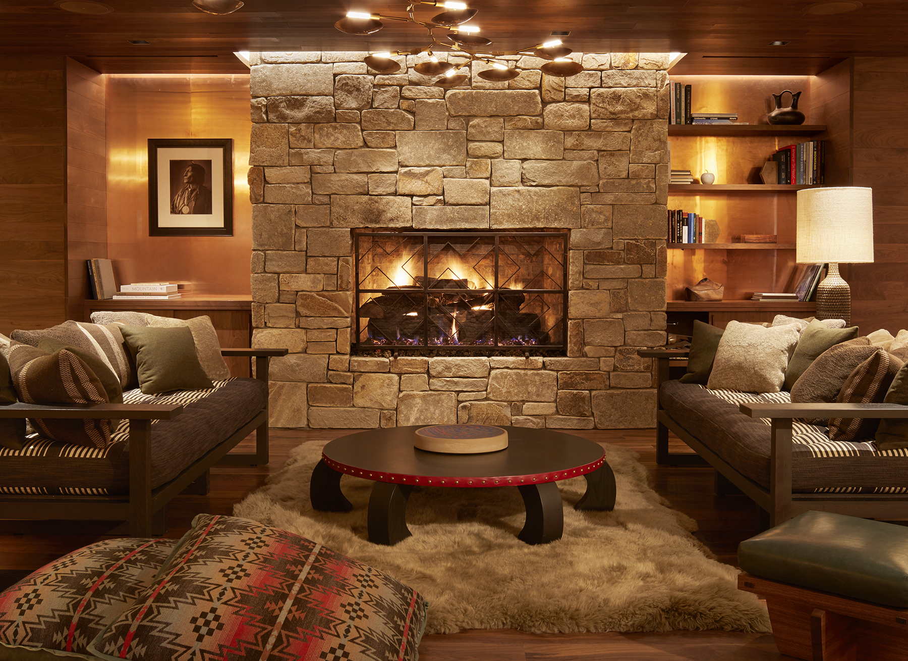 Caldera House - Luxury ski hotel gallery image 10 showing alpine architecture, interior design, or mountain views