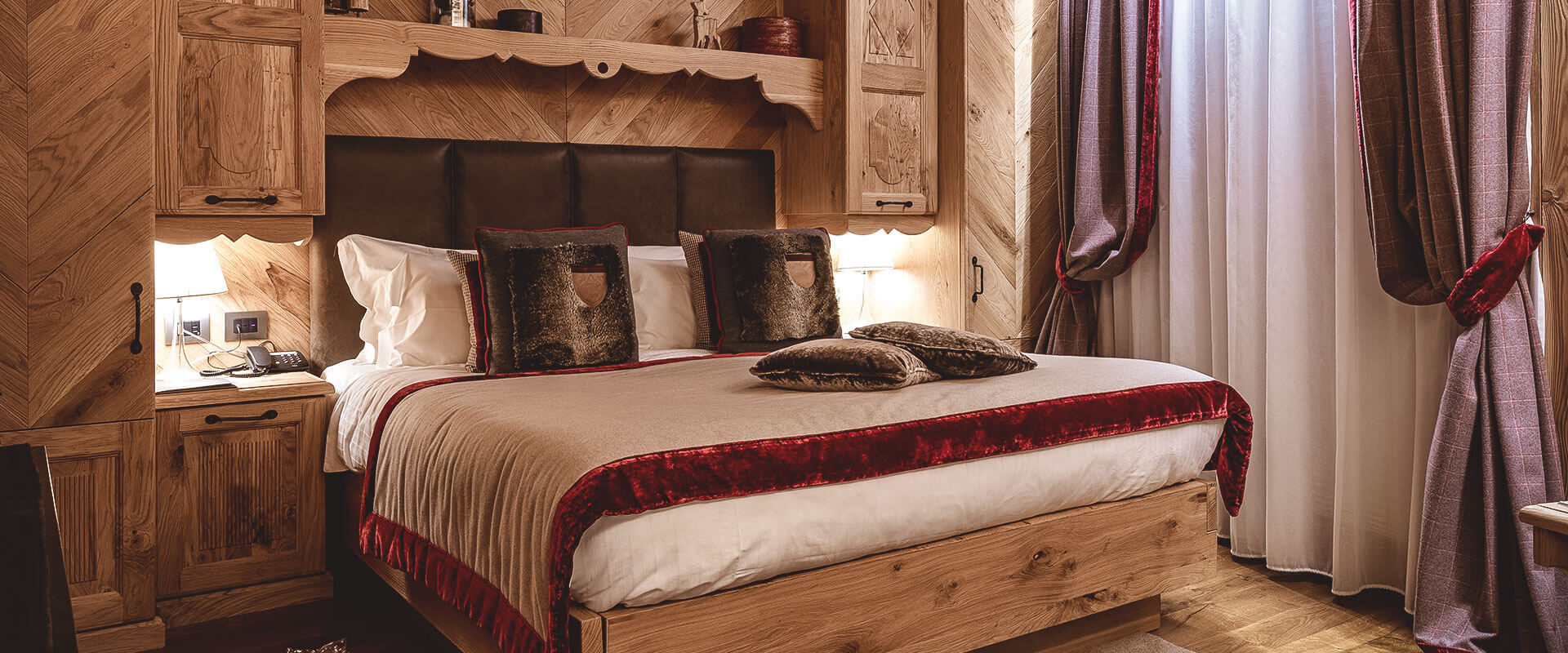 Fiocco di Neve Relais & Spa - Luxury ski hotel gallery image 40 showing alpine architecture, interior design, or mountain views