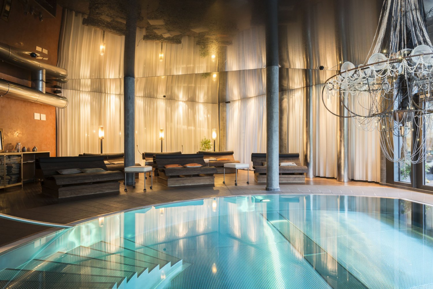 Matterhorn FOCUS - Luxury ski hotel gallery image 6 showing alpine architecture, interior design, or mountain views