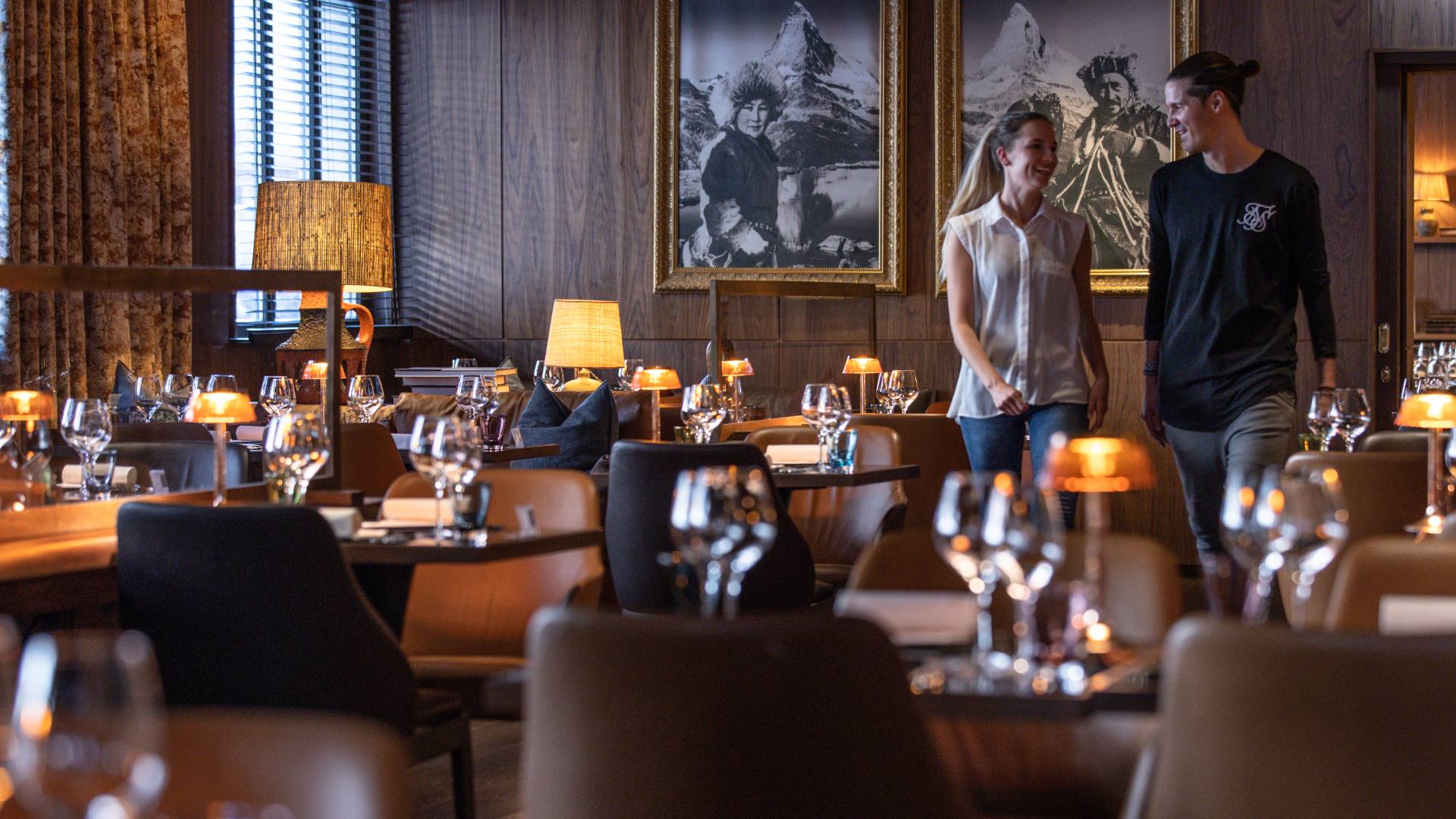 Schweizerhof Zermatt - Luxury ski hotel gallery image 6 showing alpine architecture, interior design, or mountain views