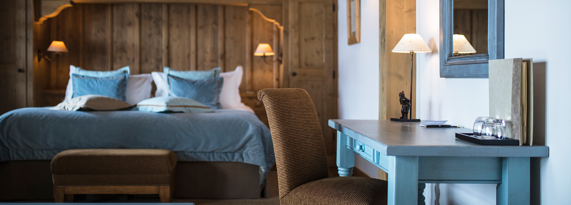 Les Barmes de l’Ours - Luxury ski hotel gallery image 11 showing alpine architecture, interior design, or mountain views