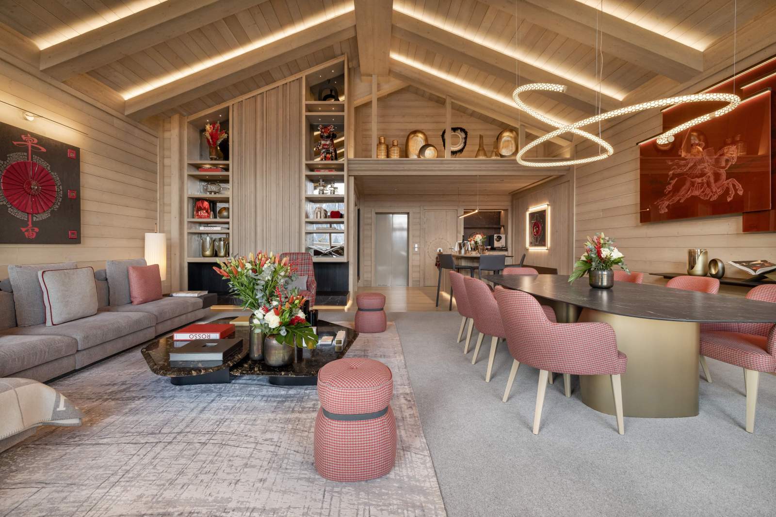 Le K2 Palace - Luxury ski hotel gallery image 21 showing alpine architecture, interior design, or mountain views