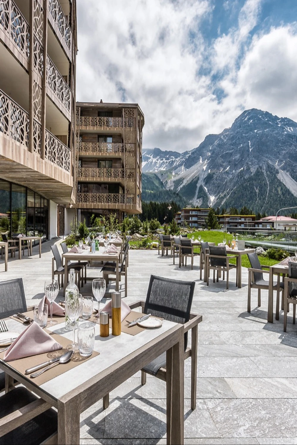 Valsana Hotel & Appartements - Luxury ski hotel gallery image 11 showing alpine architecture, interior design, or mountain views